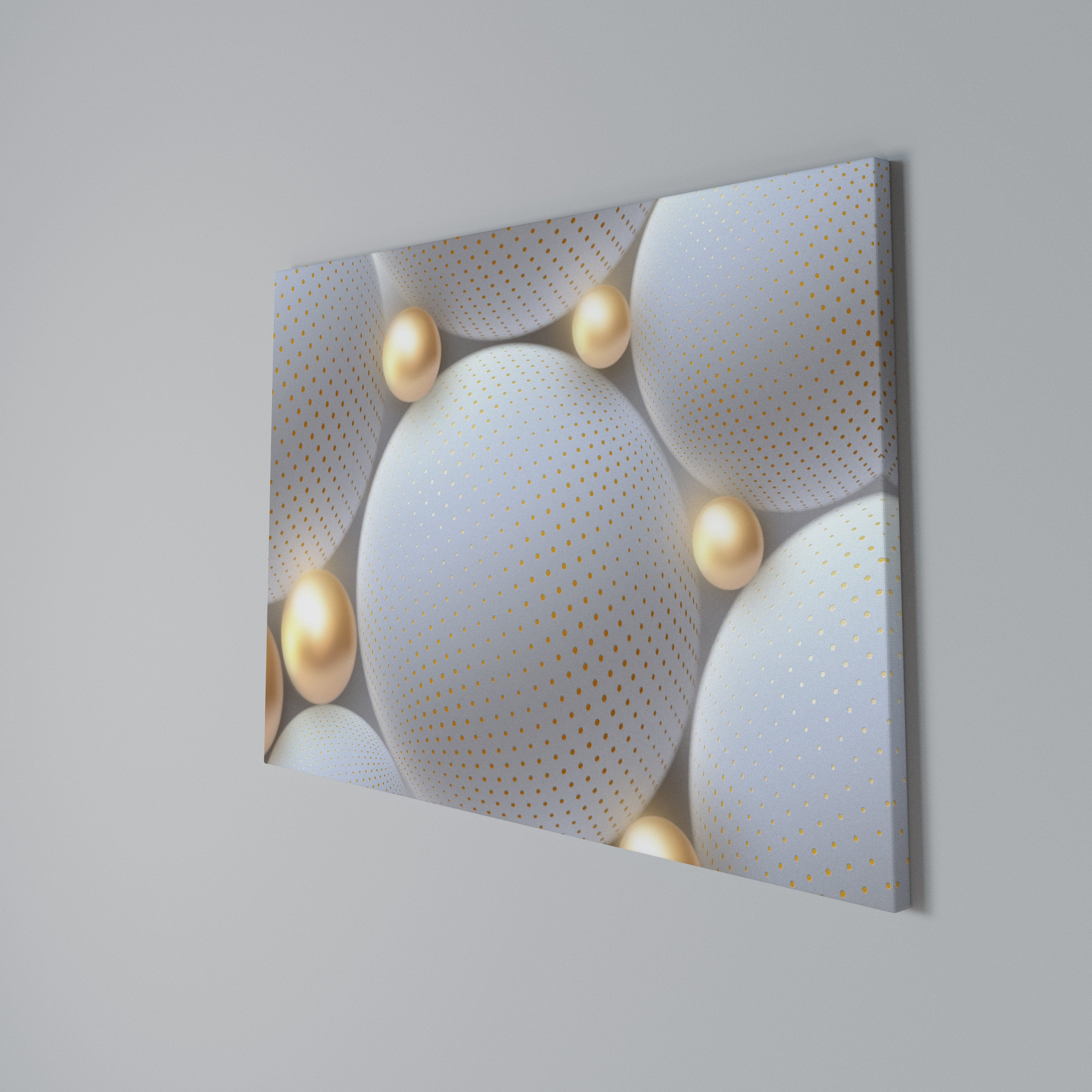 LUMINOUS SPHERICAL HARMONY Poziomy obraz na płótnie