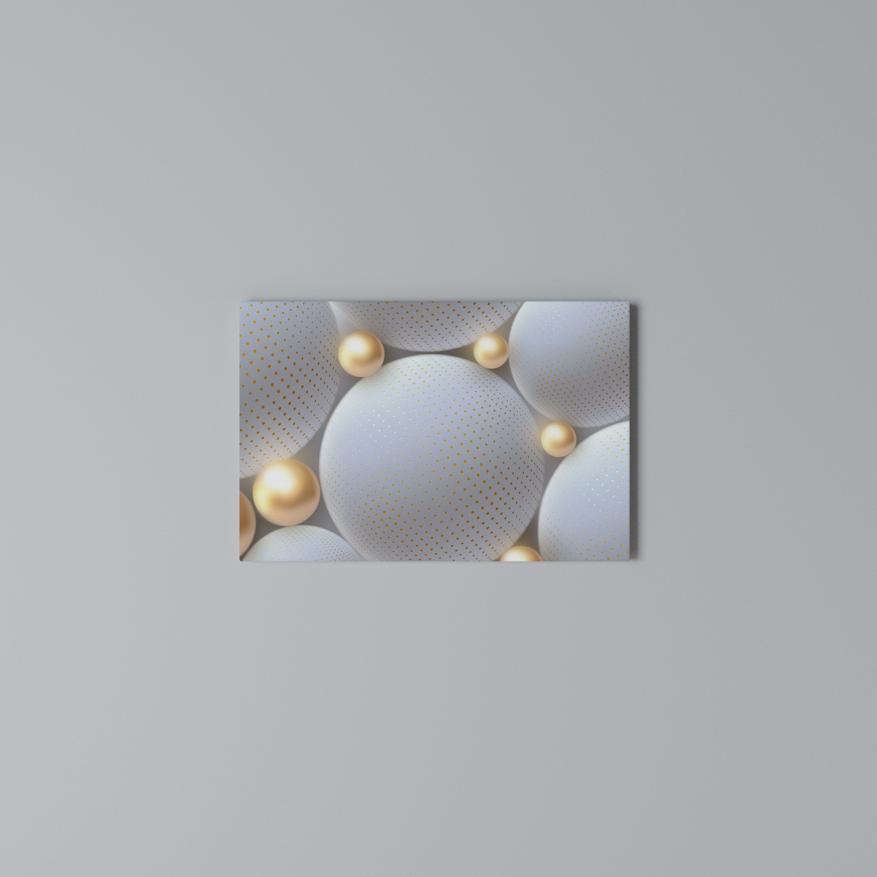 LUMINOUS SPHERICAL HARMONY Poziomy obraz na płótnie