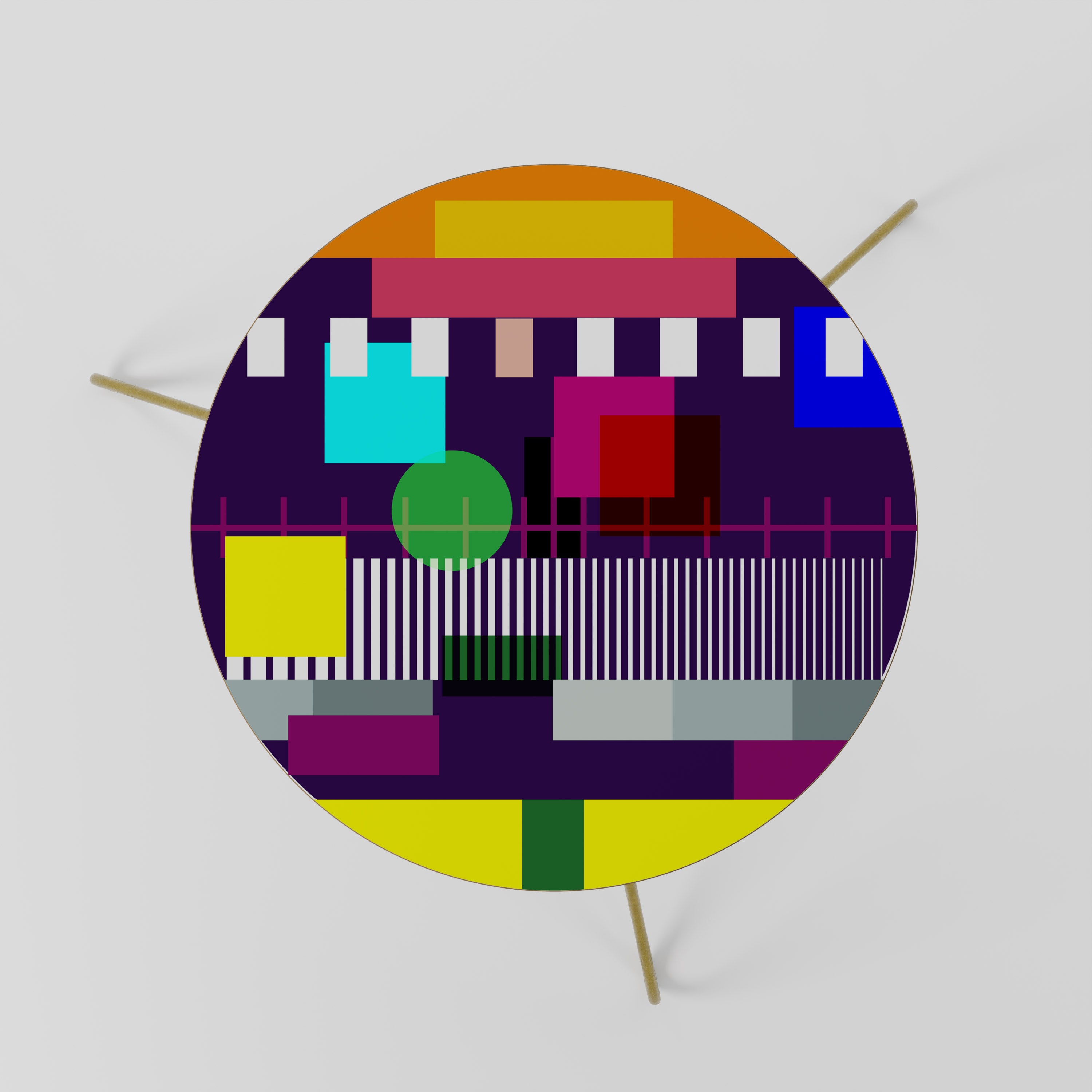 GEOMETRIC MESS Stolik kawowy mały