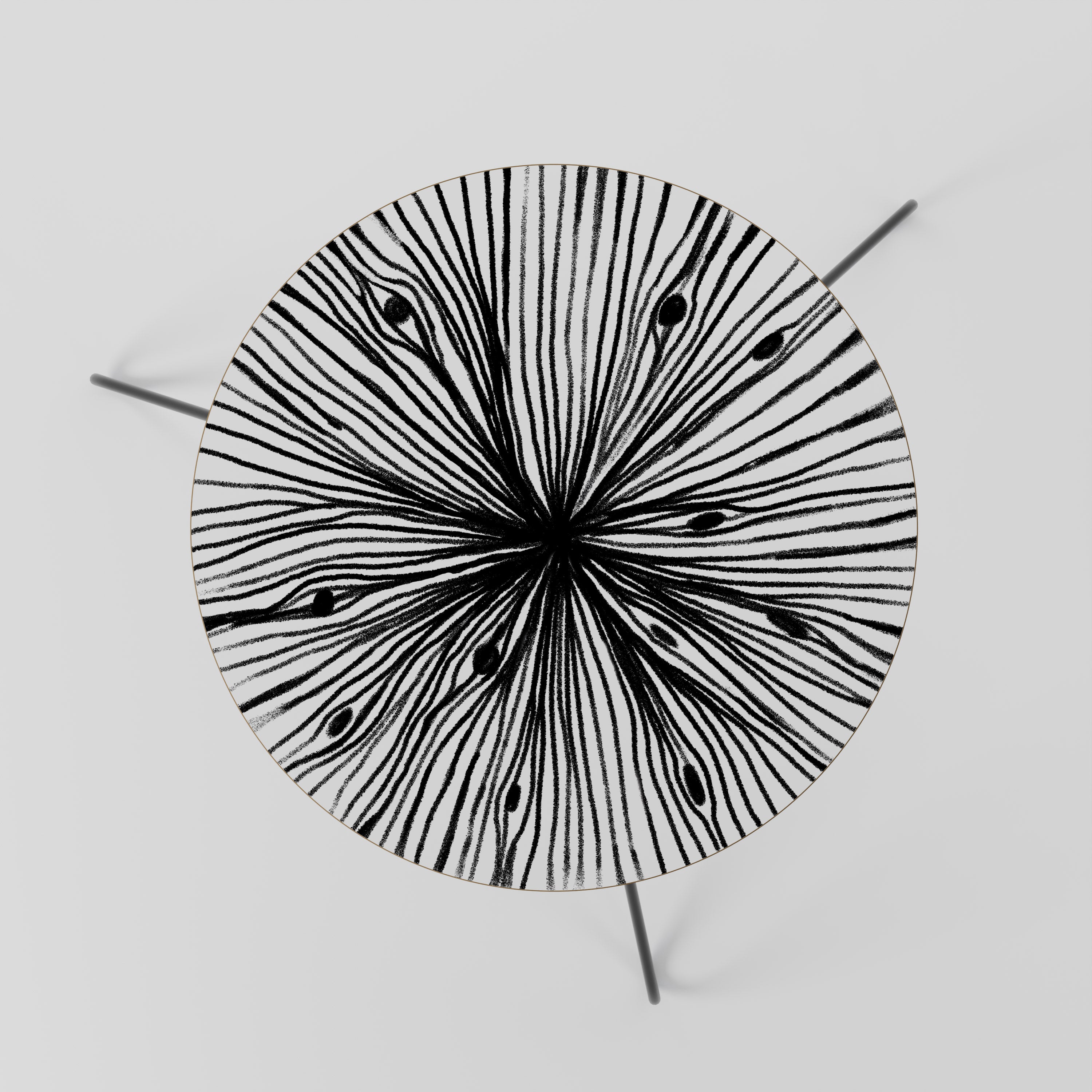 RADIANT FILAMENTS Stolik kawowy mały