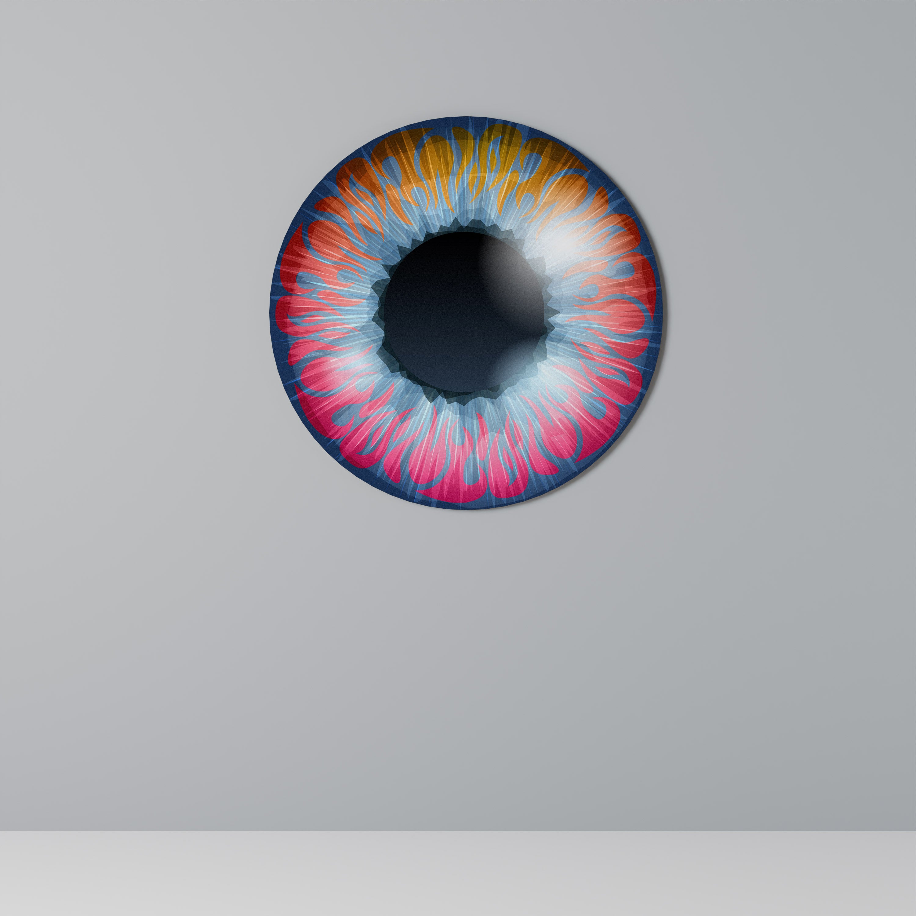 FANTASY EYE Obraz okrągły