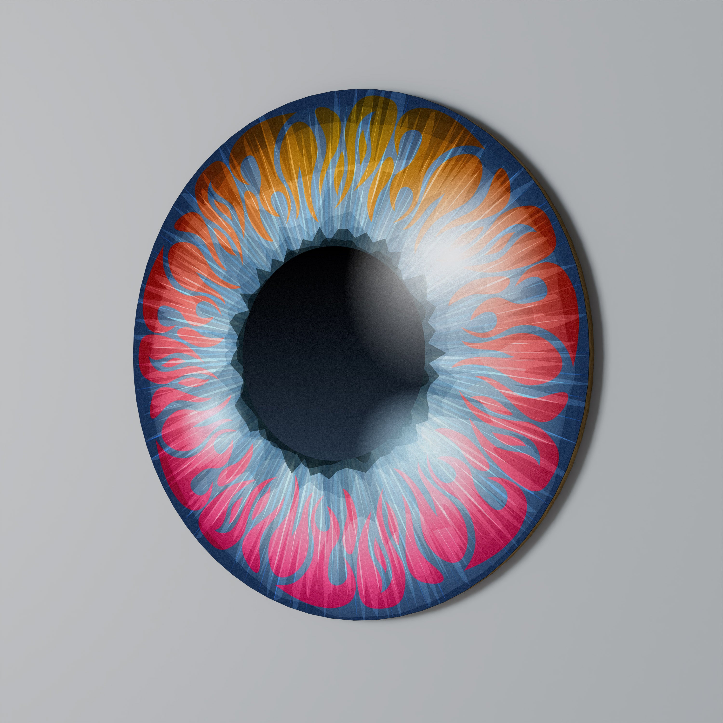 FANTASY EYE Obraz okrągły