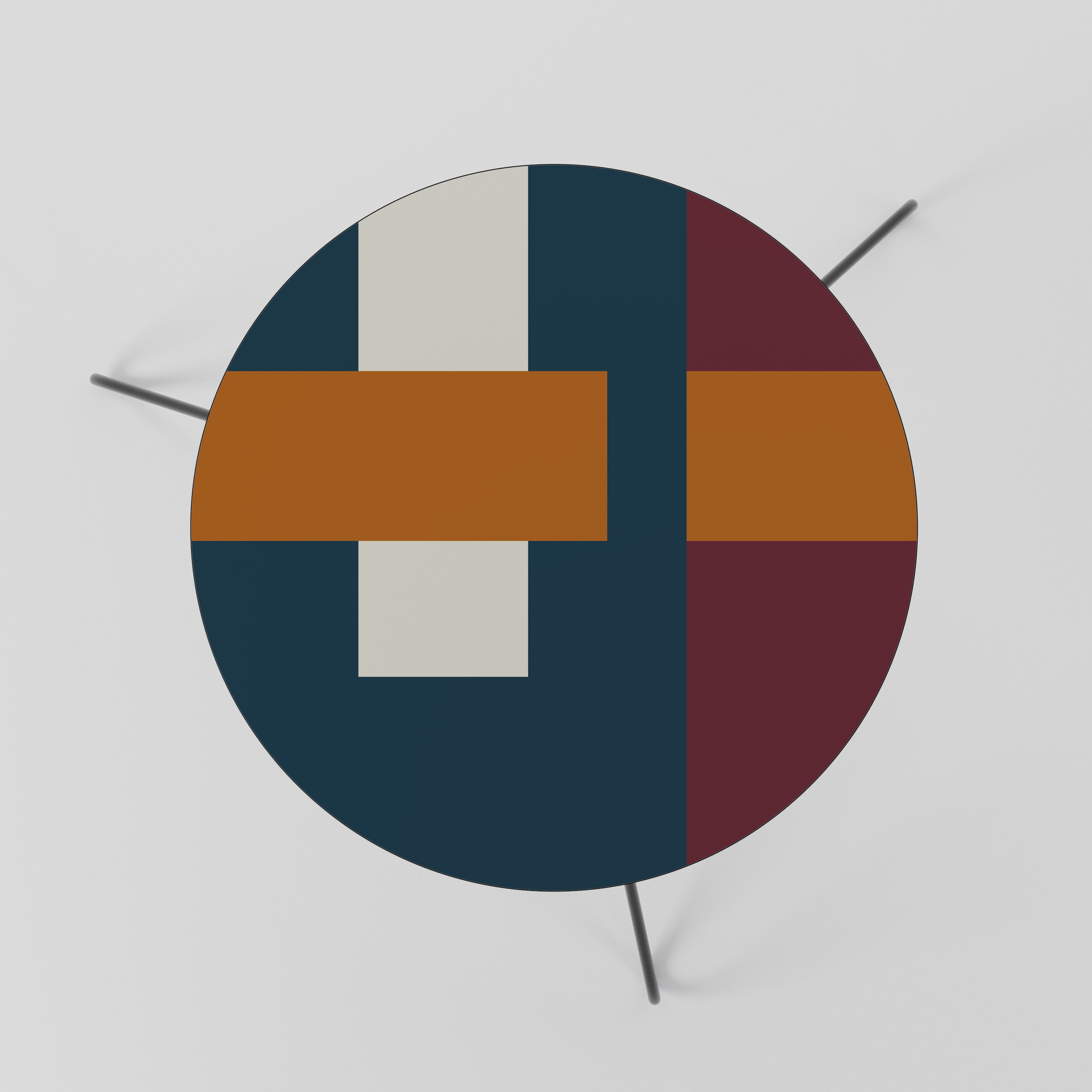 GEOMETRIC MELANCHOLY Stolik kawowy mały