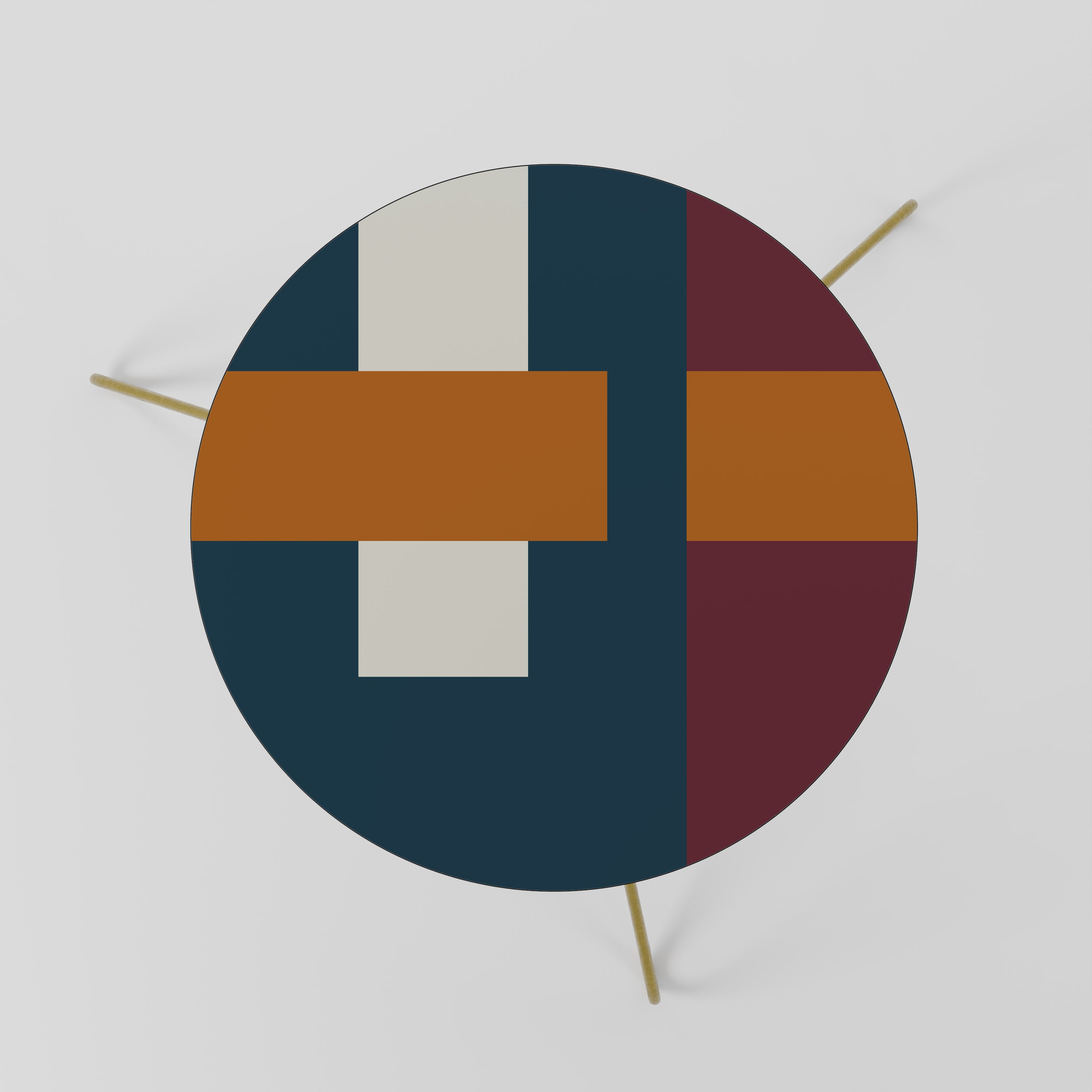 GEOMETRIC MELANCHOLY Stolik kawowy mały