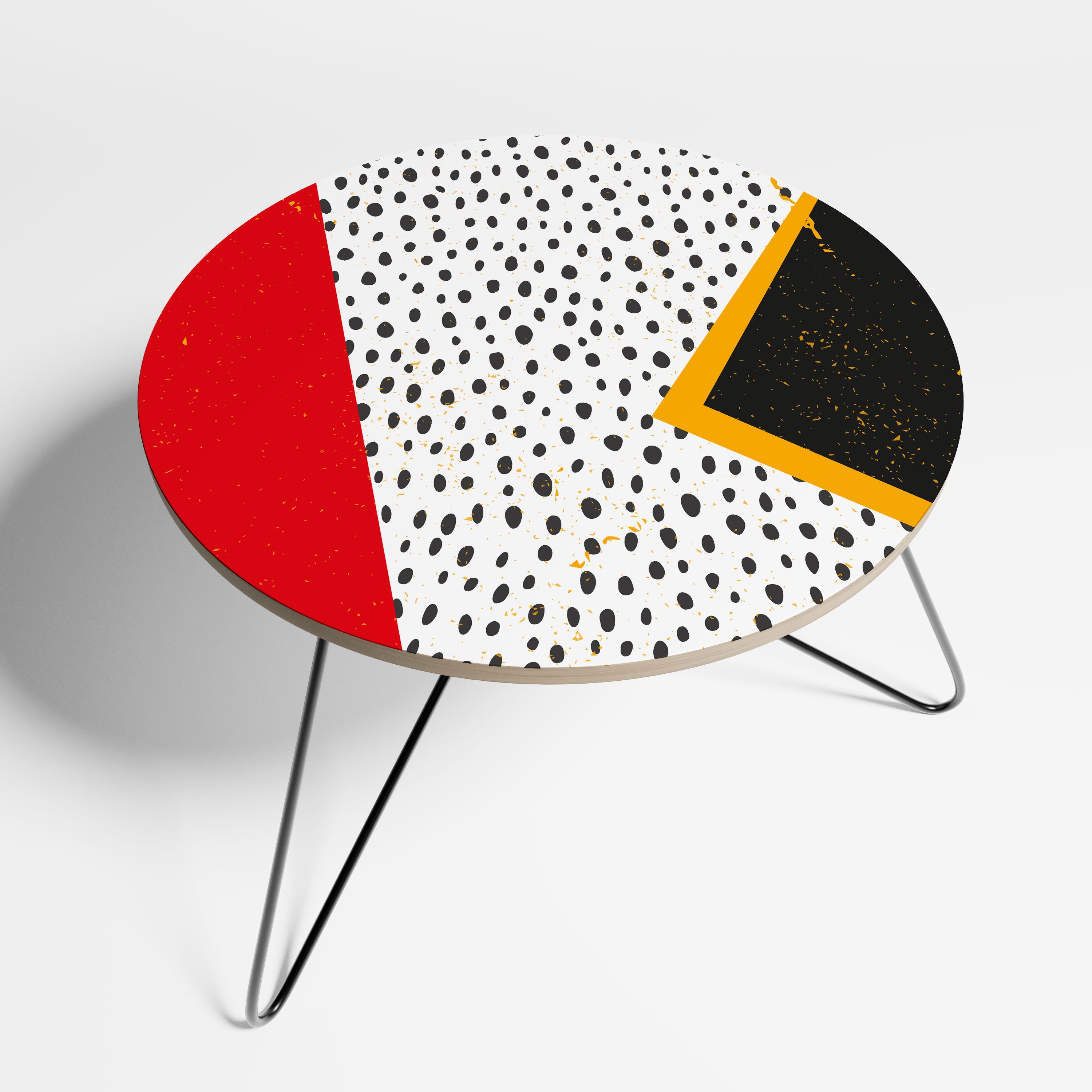 BOLD RETRO REVERIE Stolik kawowy mały