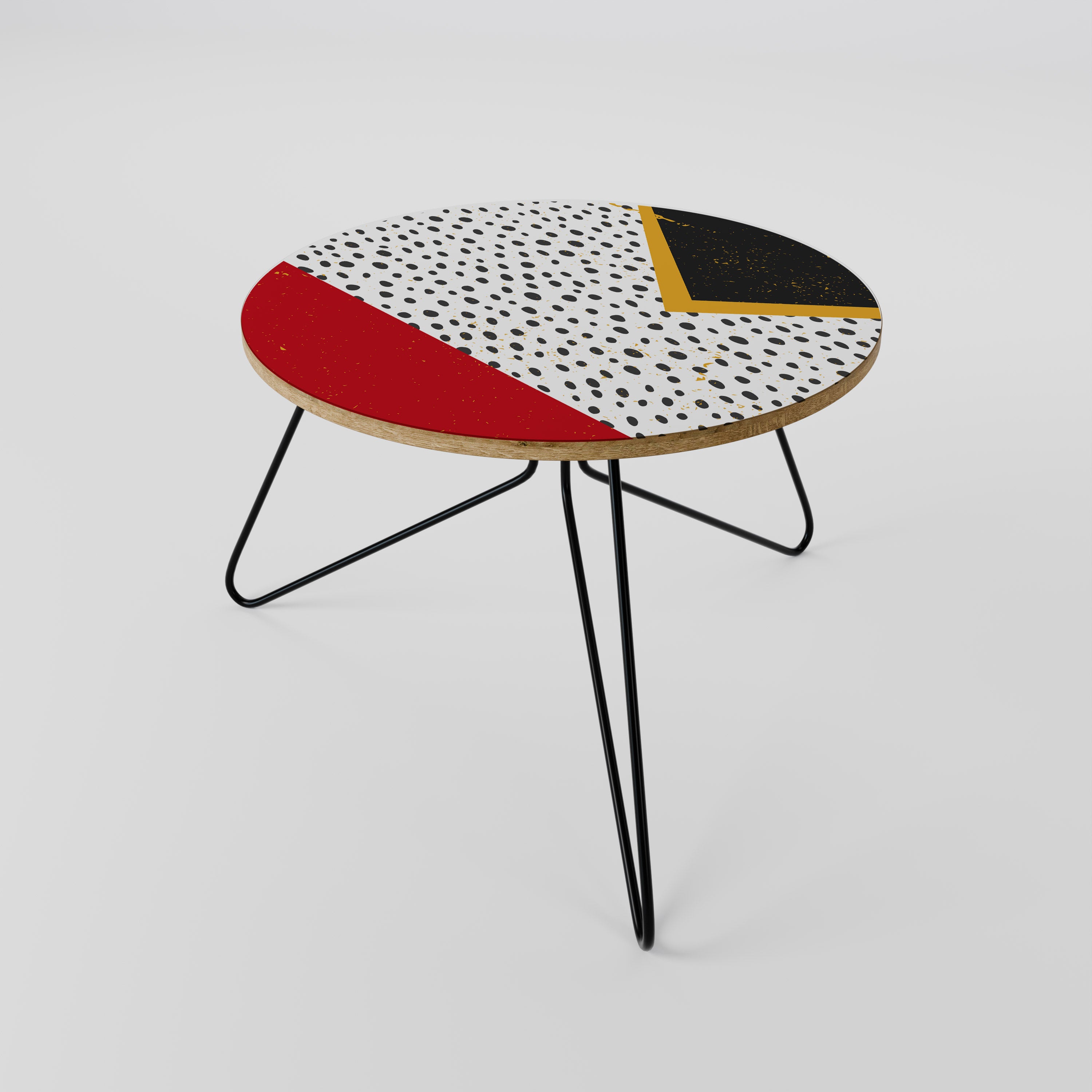 BOLD RETRO REVERIE Stolik kawowy mały