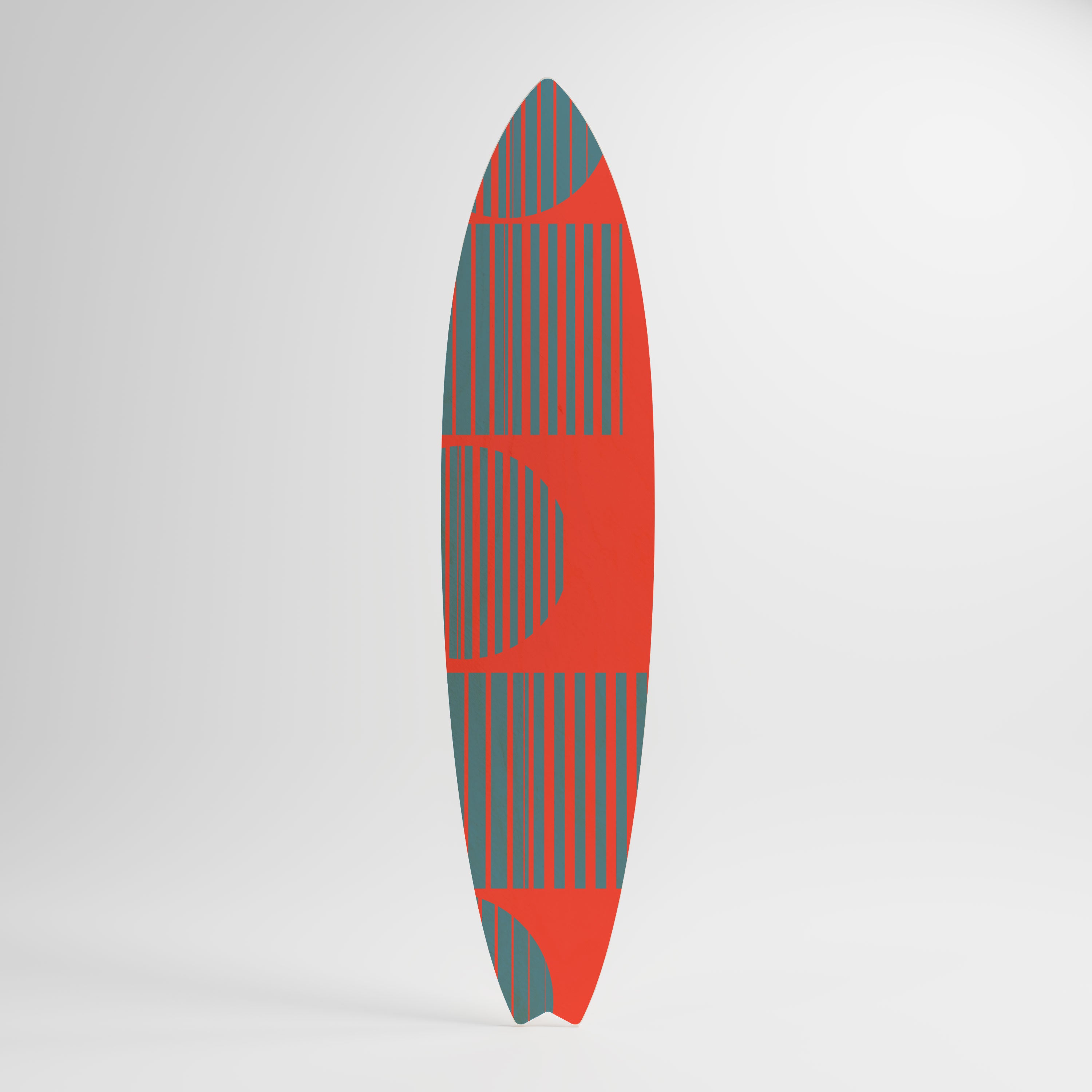 RISING GEOMETRY STARS Dekoracyjna deska surfingowa