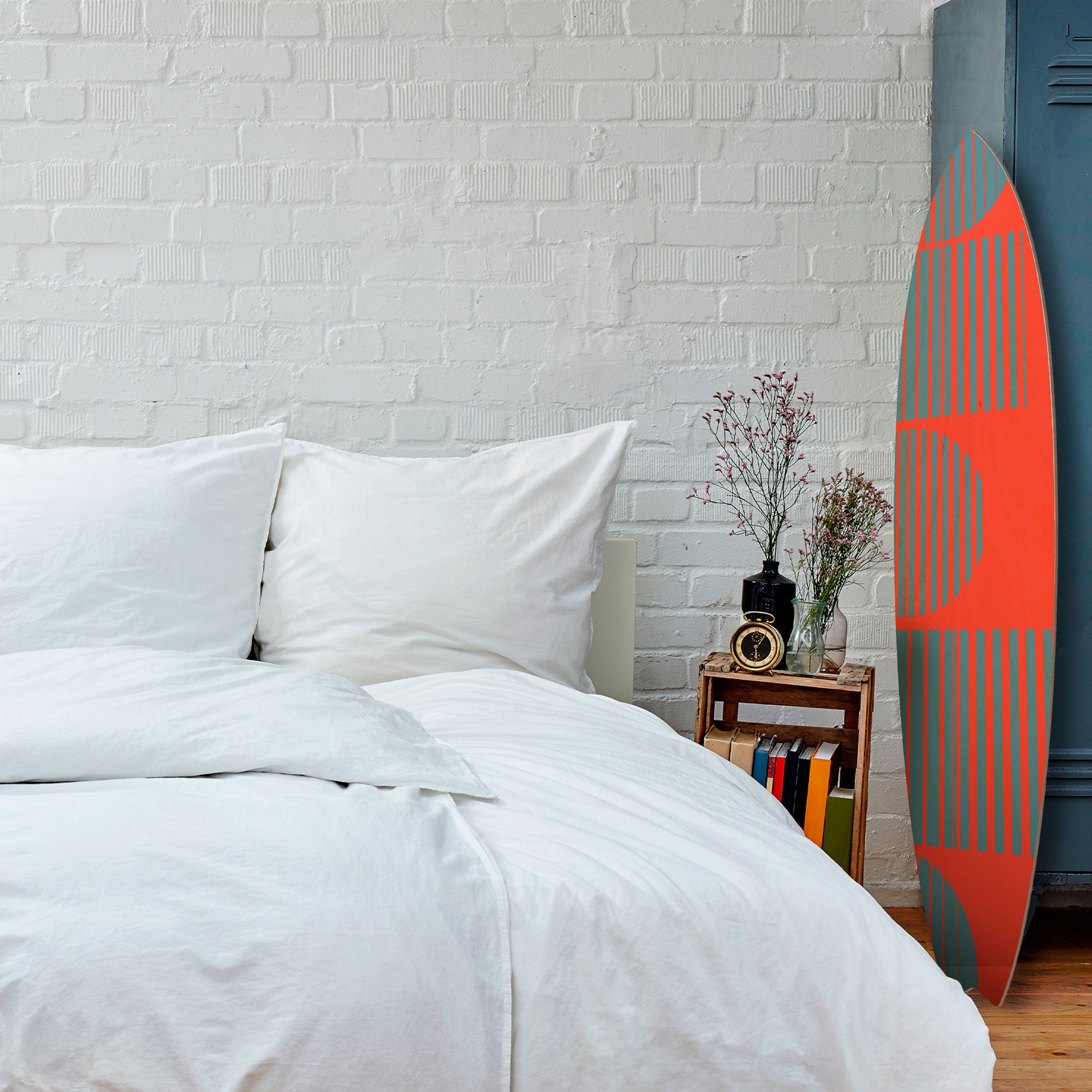 RISING GEOMETRY STARS Dekoracyjna deska surfingowa