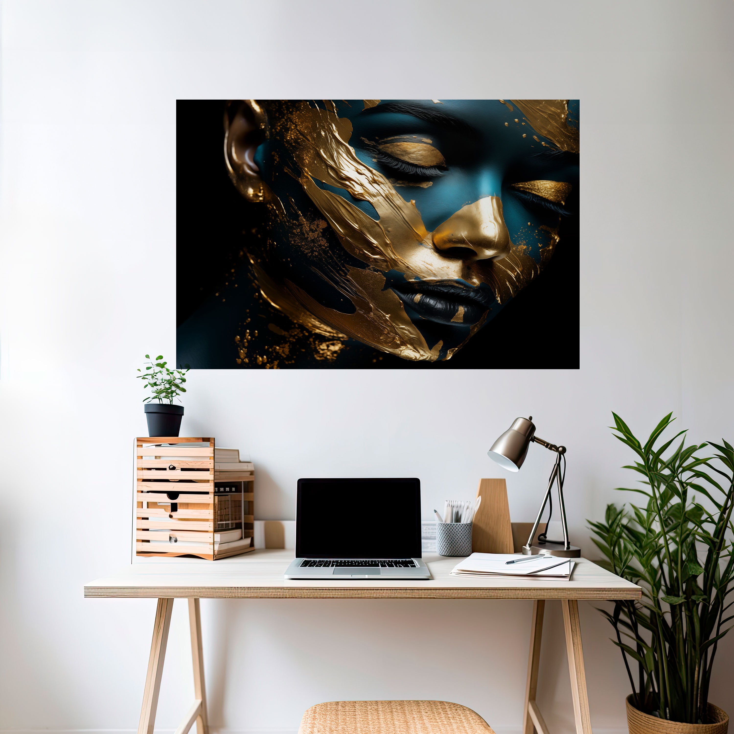 GILDED GRACE Naklejka/Plakat poziomy