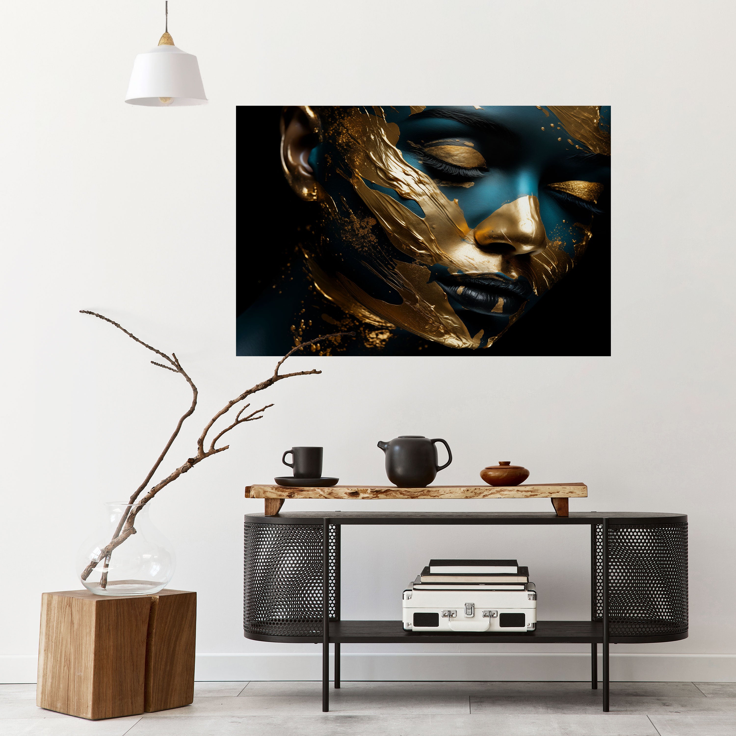 GILDED GRACE Naklejka/Plakat poziomy