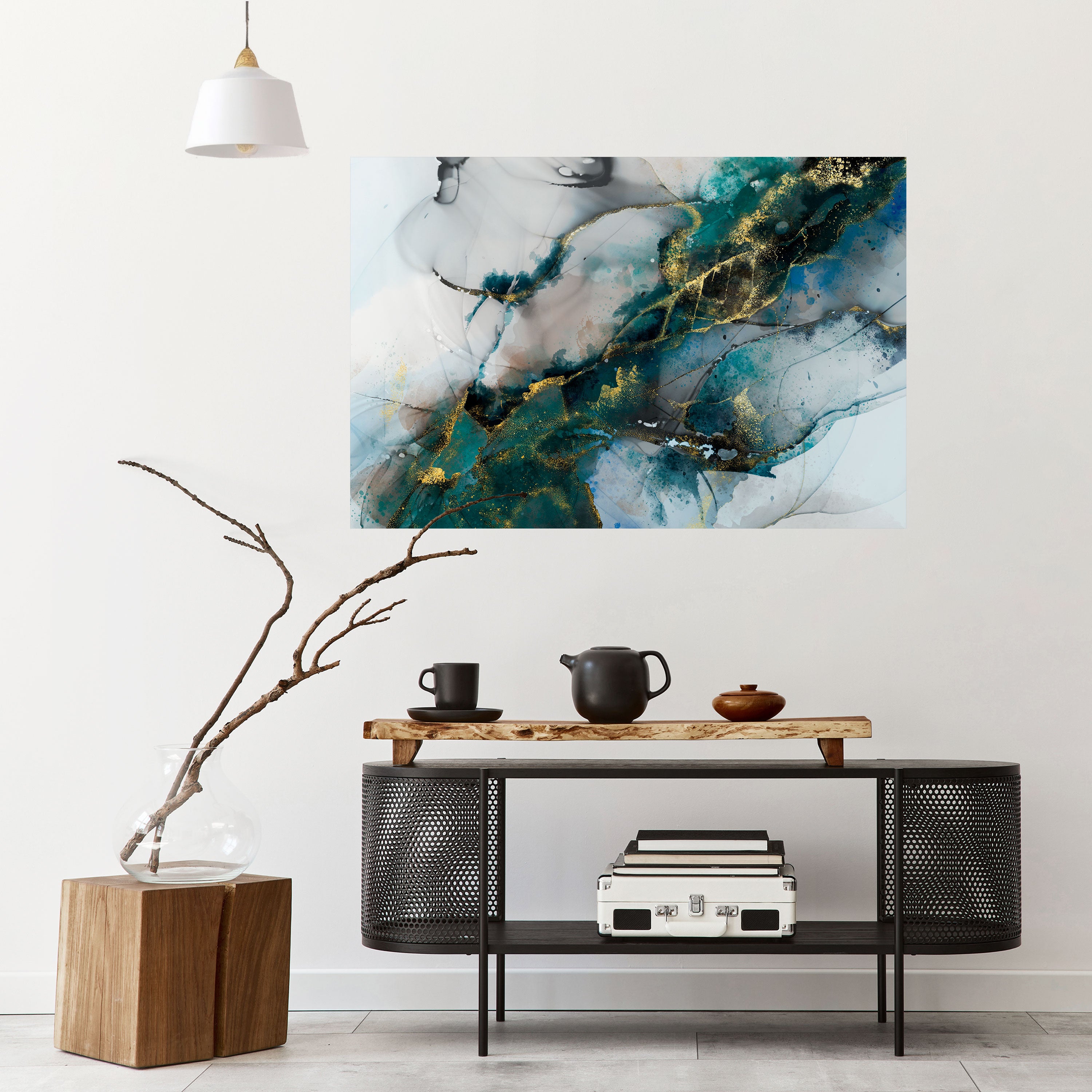 SERENE DRIFT Naklejka/Plakat poziomy