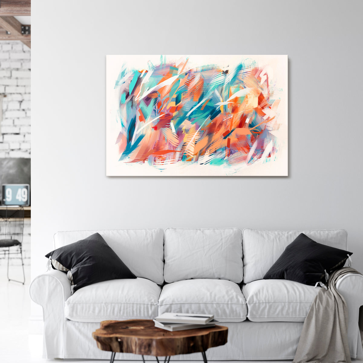 DREAMLIKE PALETTE Poziomy obraz na płótnie