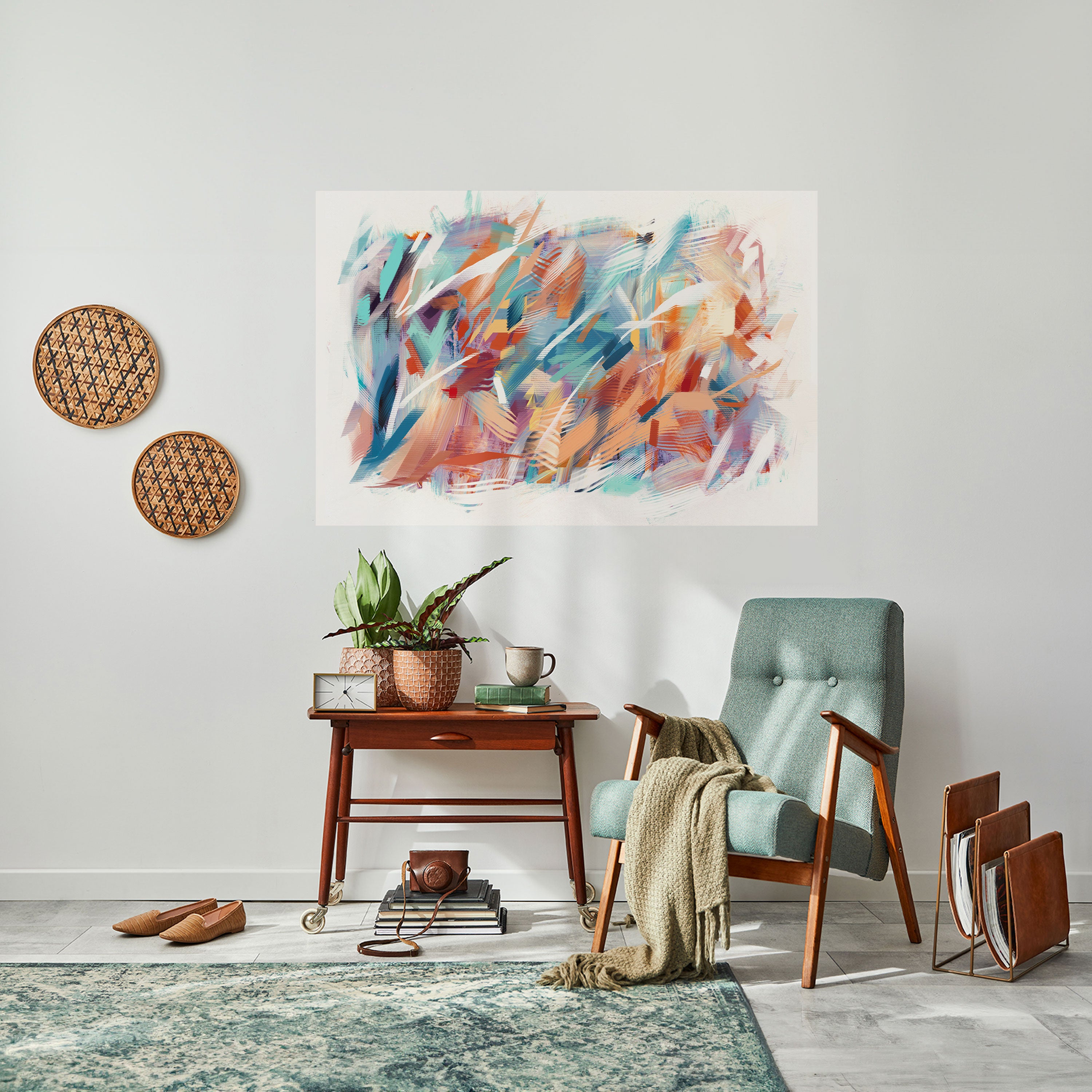 DREAMLIKE PALETTE Naklejka/Plakat poziomy