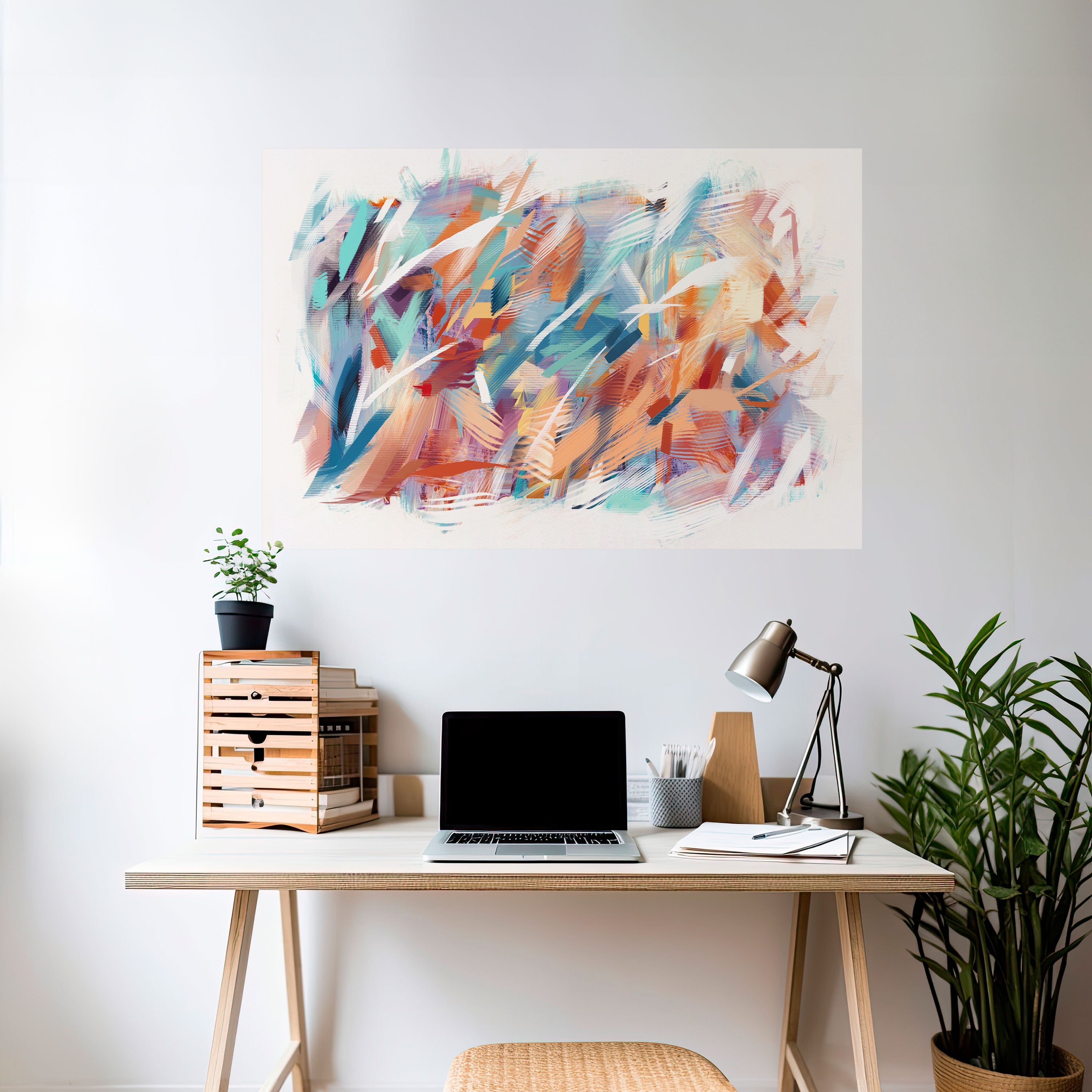 DREAMLIKE PALETTE Naklejka/Plakat poziomy