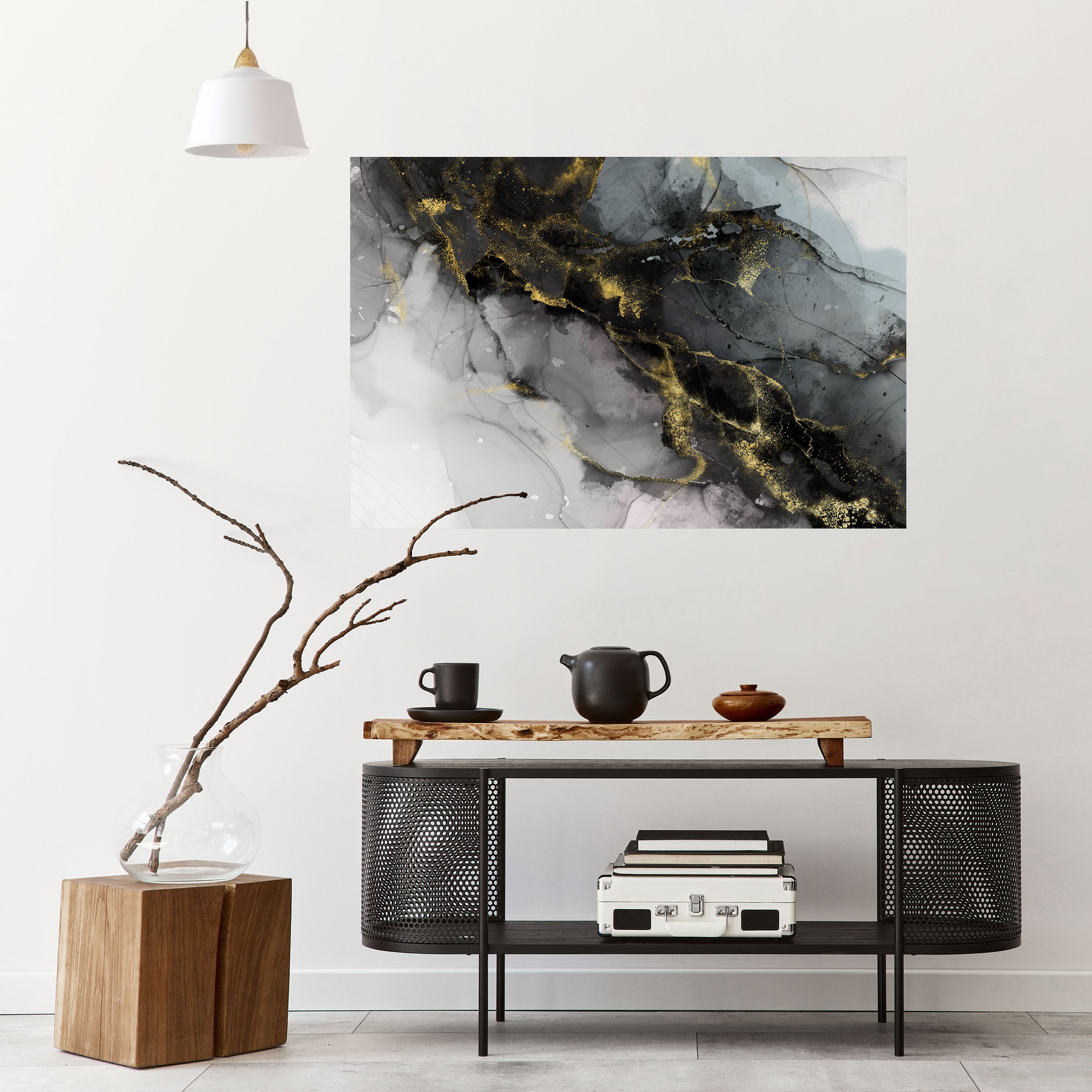 TRANQUIL WHISPERS Naklejka/Plakat poziomy