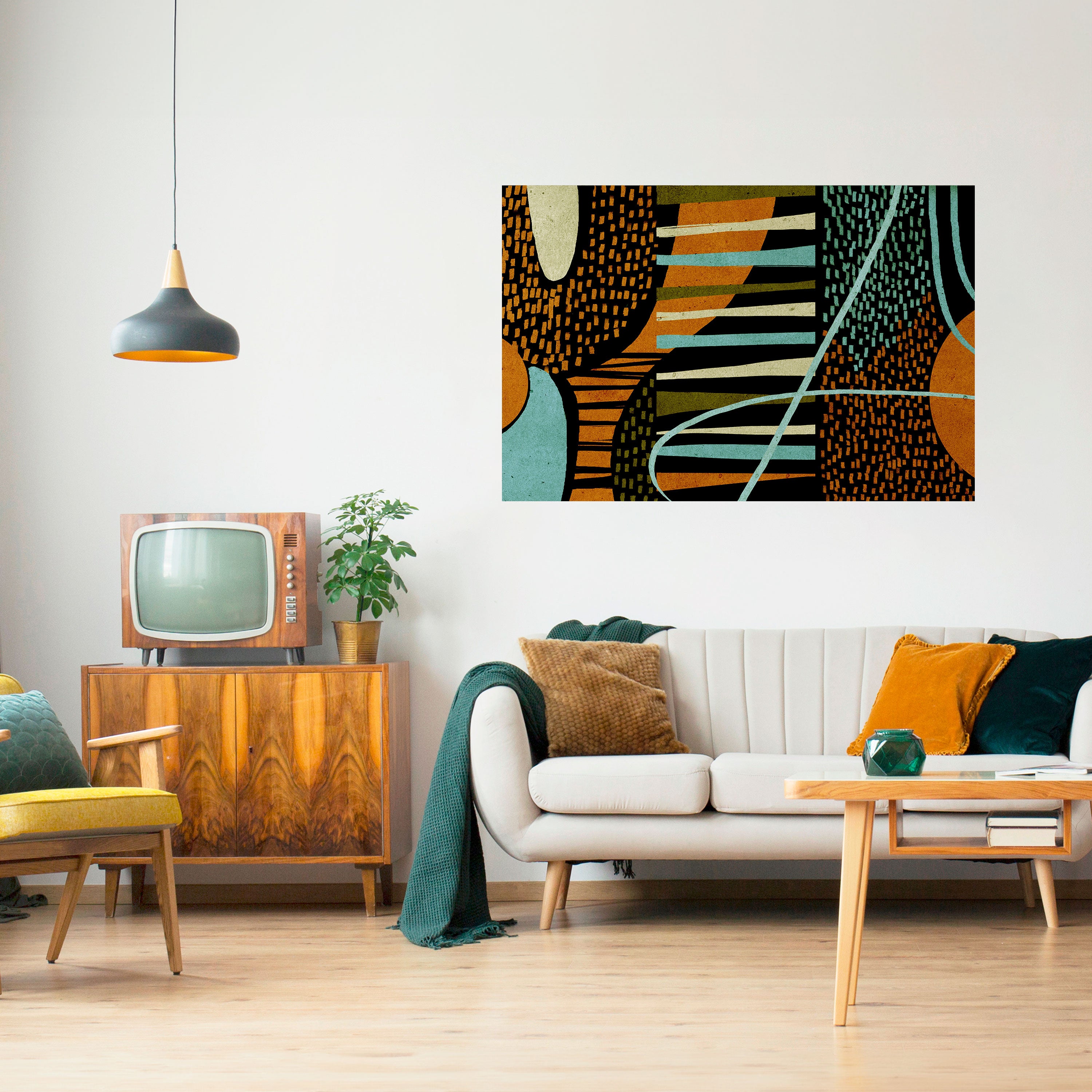 CLEAR CREATION Naklejka/Plakat poziomy