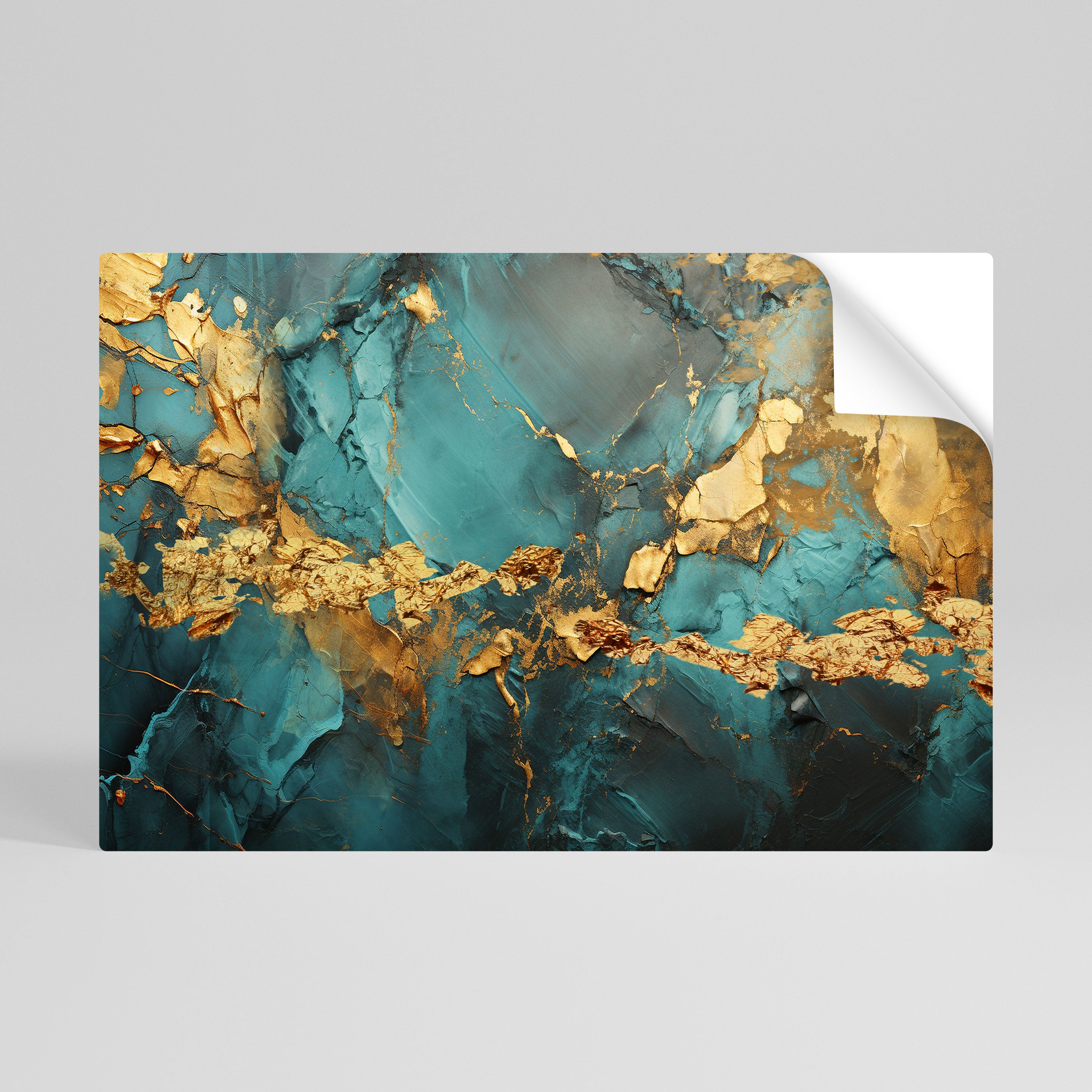 CELESTIAL GOLDRUSH Naklejka/Plakat poziomy
