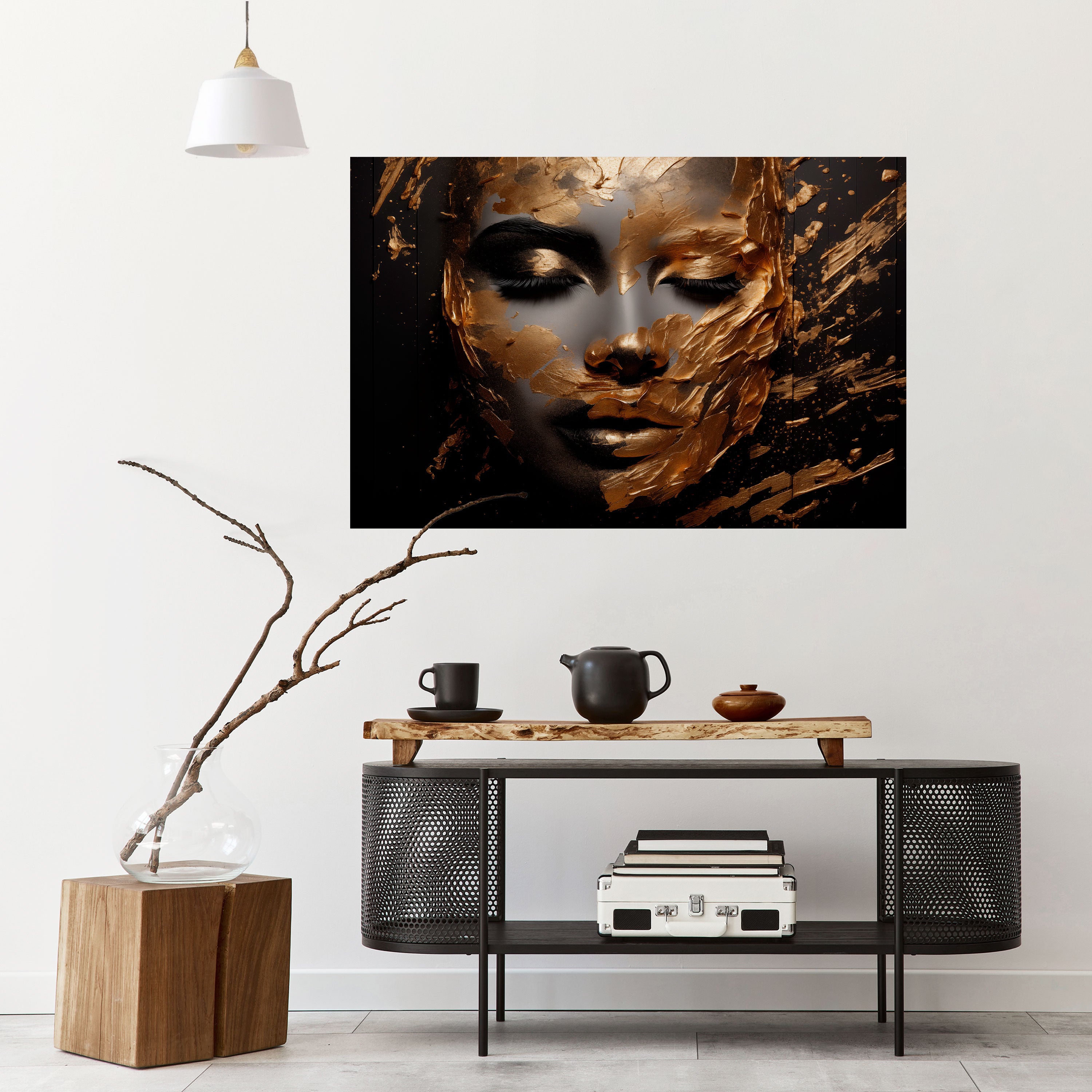 SHIMMERING ELEGANCE Naklejka/Plakat poziomy