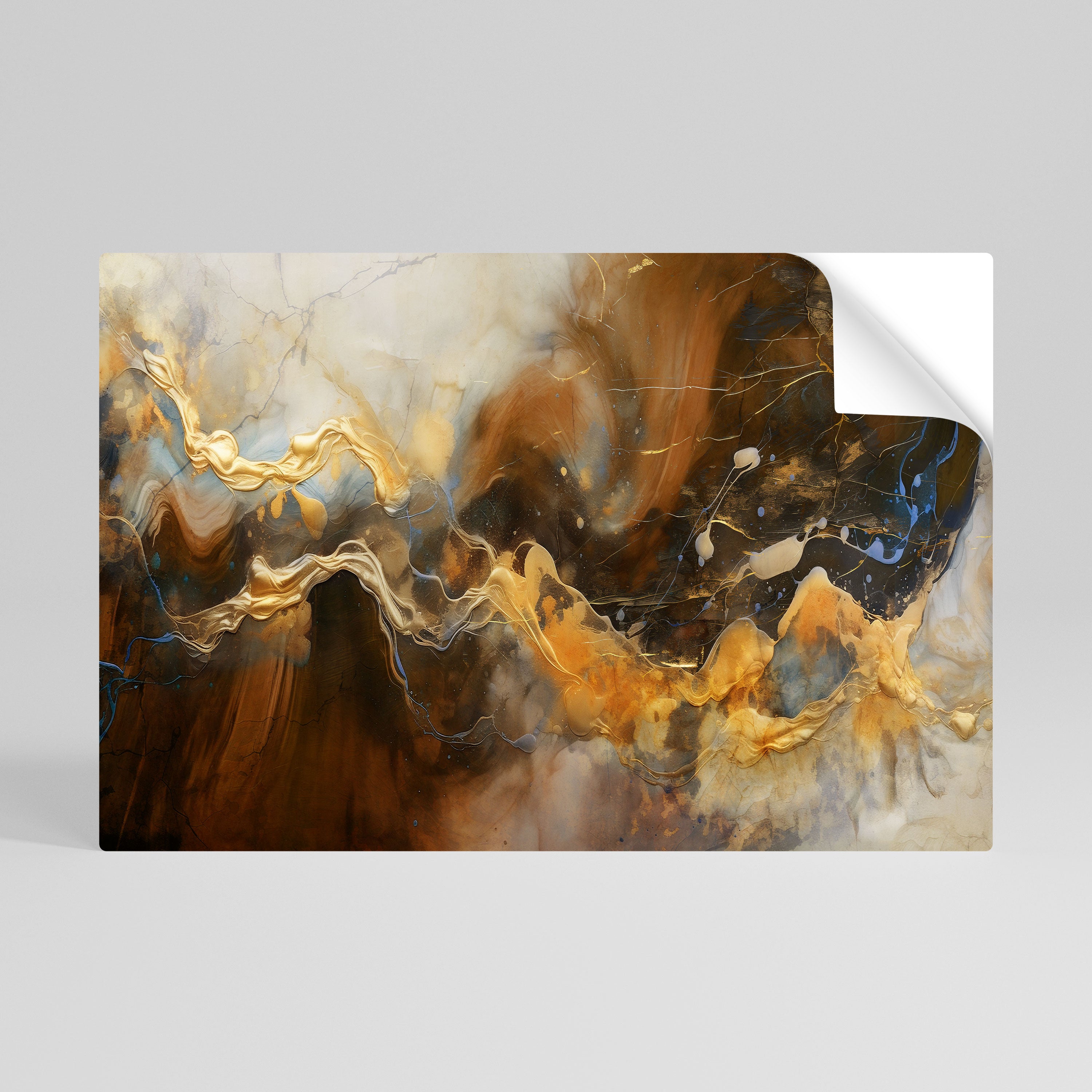 FLUID SYMPHONY Naklejka/Plakat poziomy