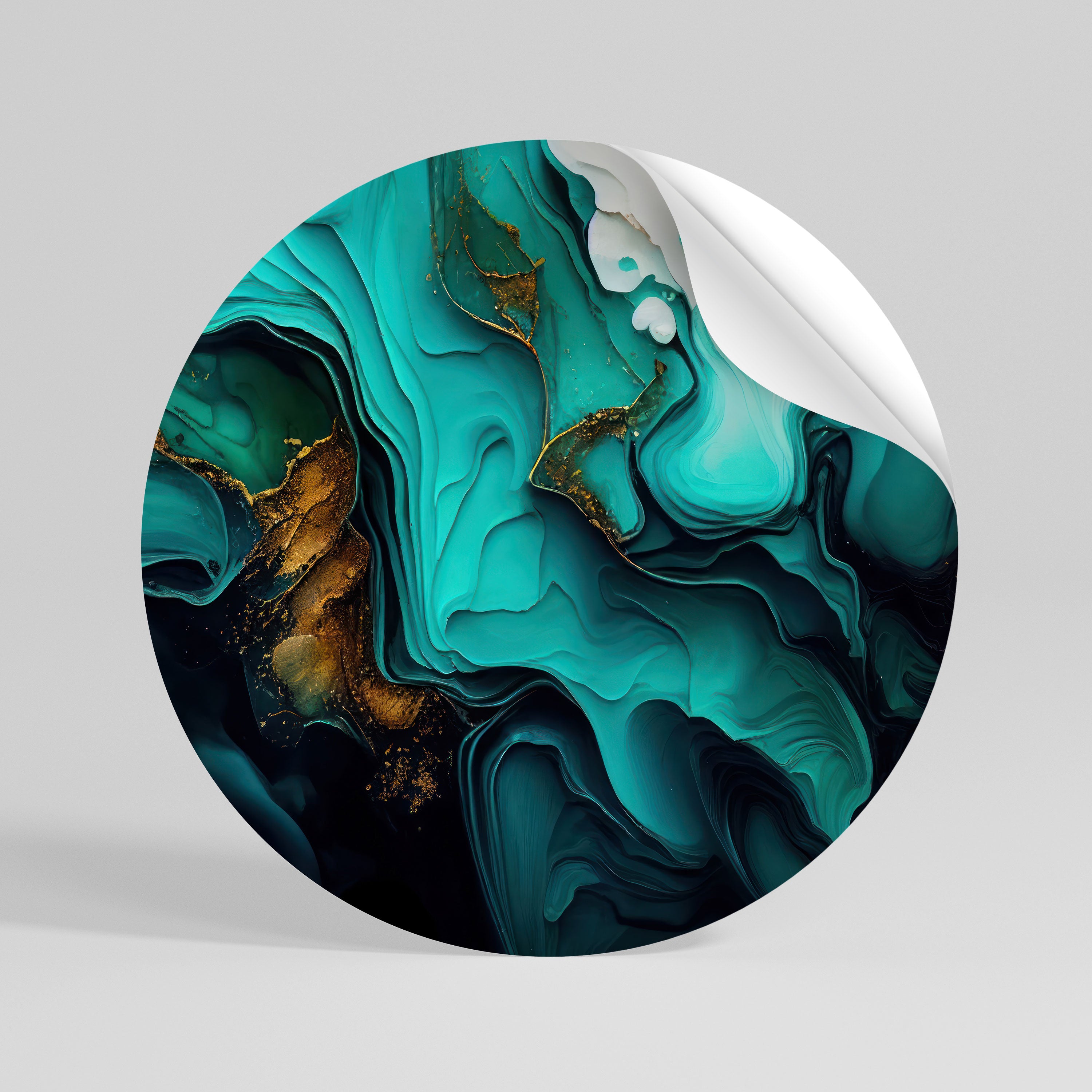 SUBLIME WHIRLS Naklejka - okrągła