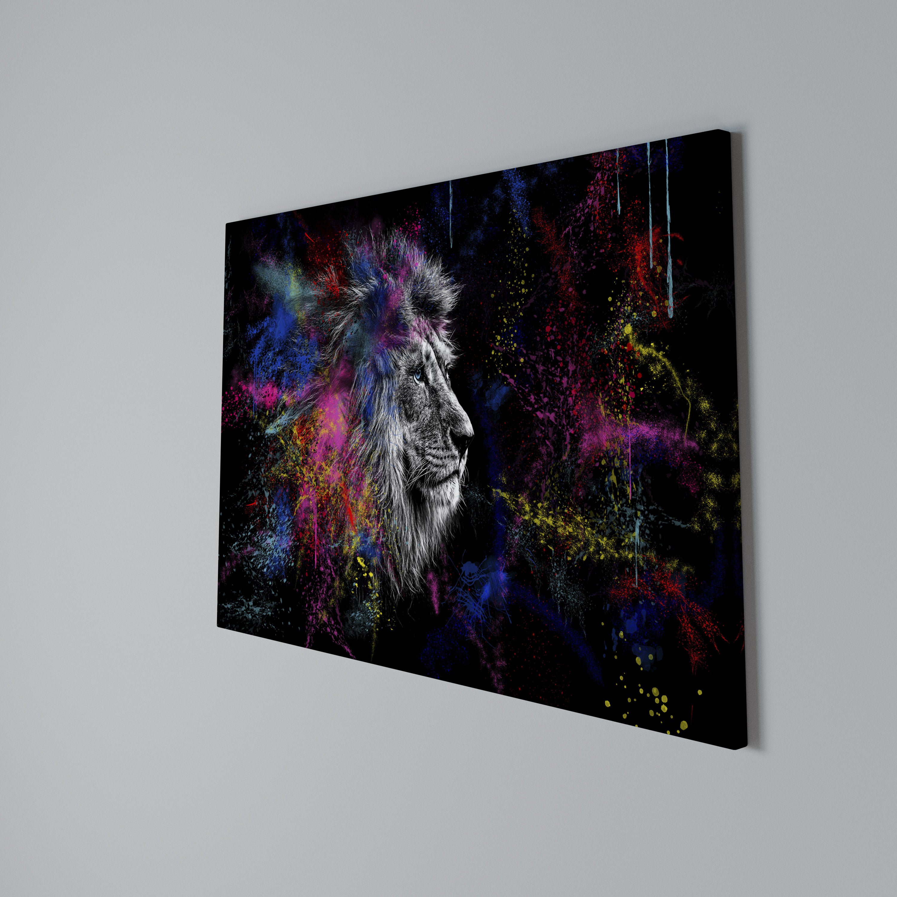 LION ARTISTRY Poziomy obraz na płótnie