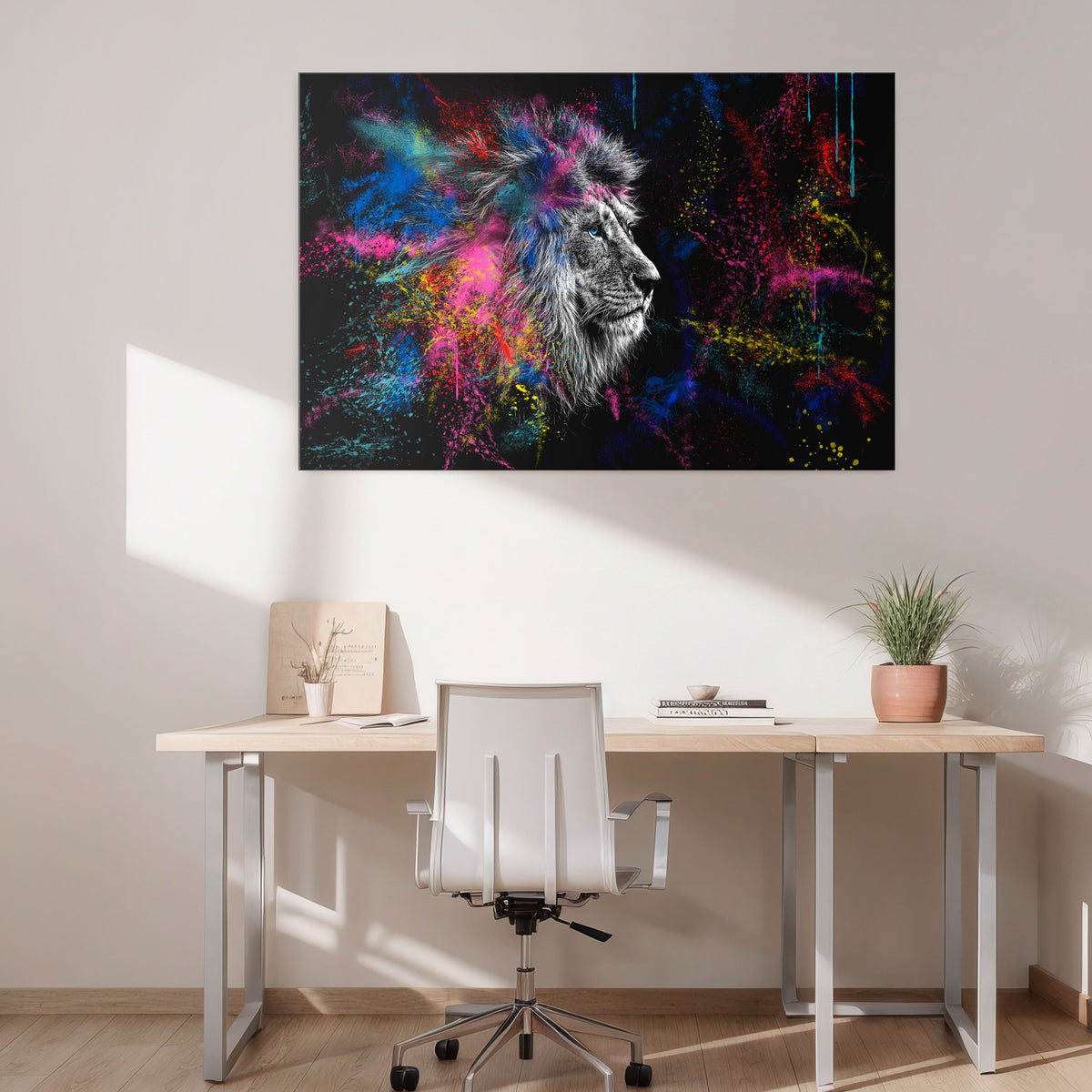 LION ARTISTRY Poziomy obraz na płótnie