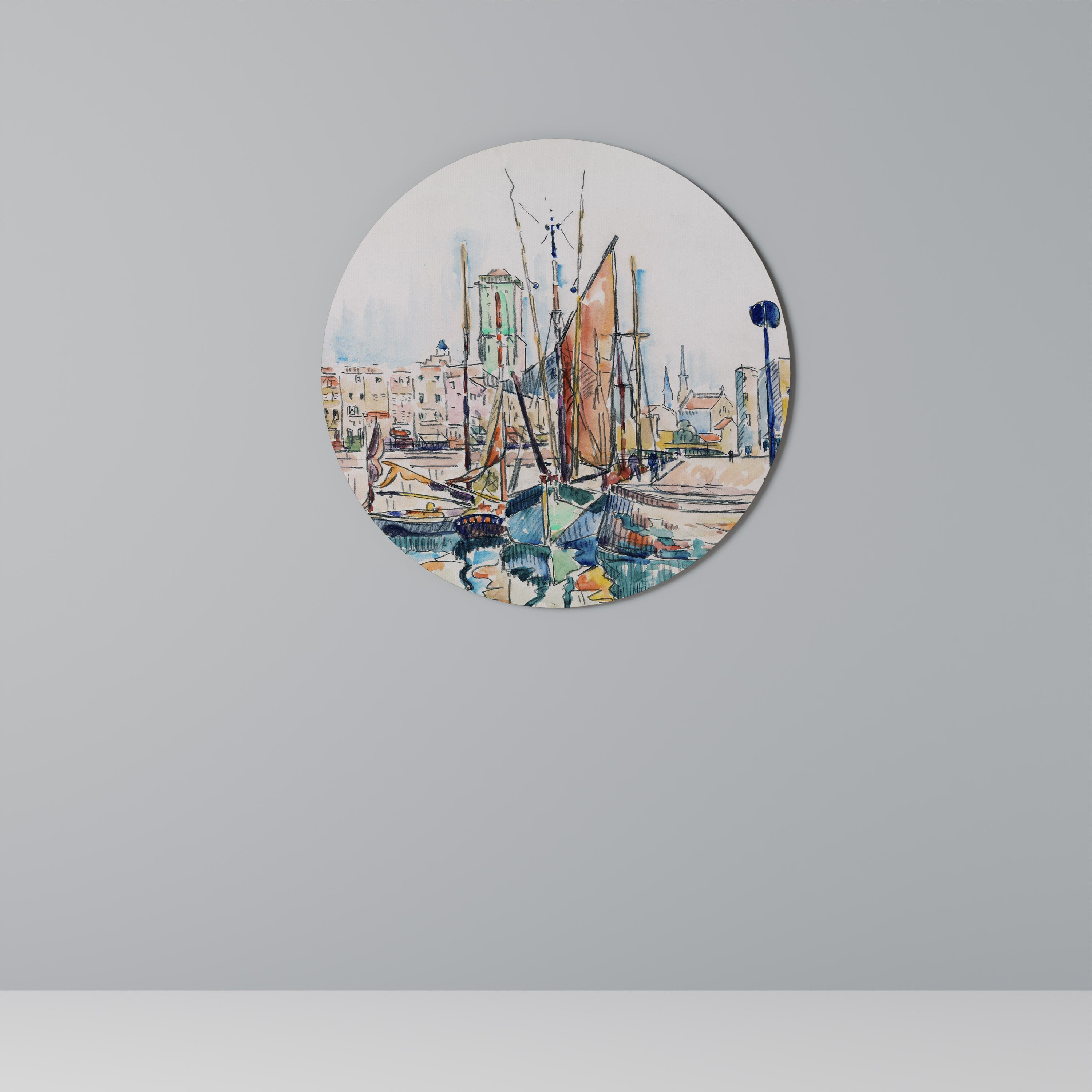 LA ROCHELLE Obraz okrągły