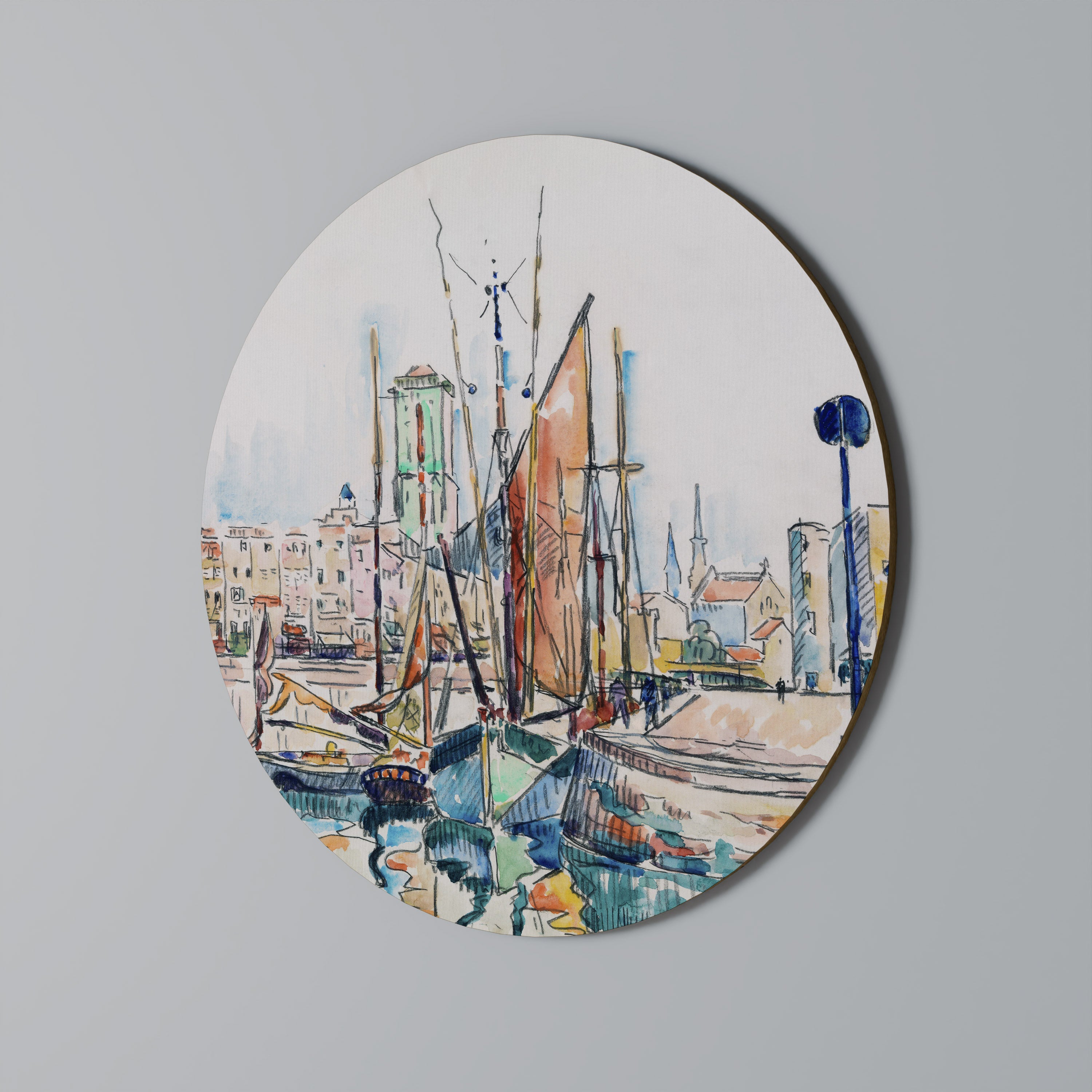LA ROCHELLE Obraz okrągły