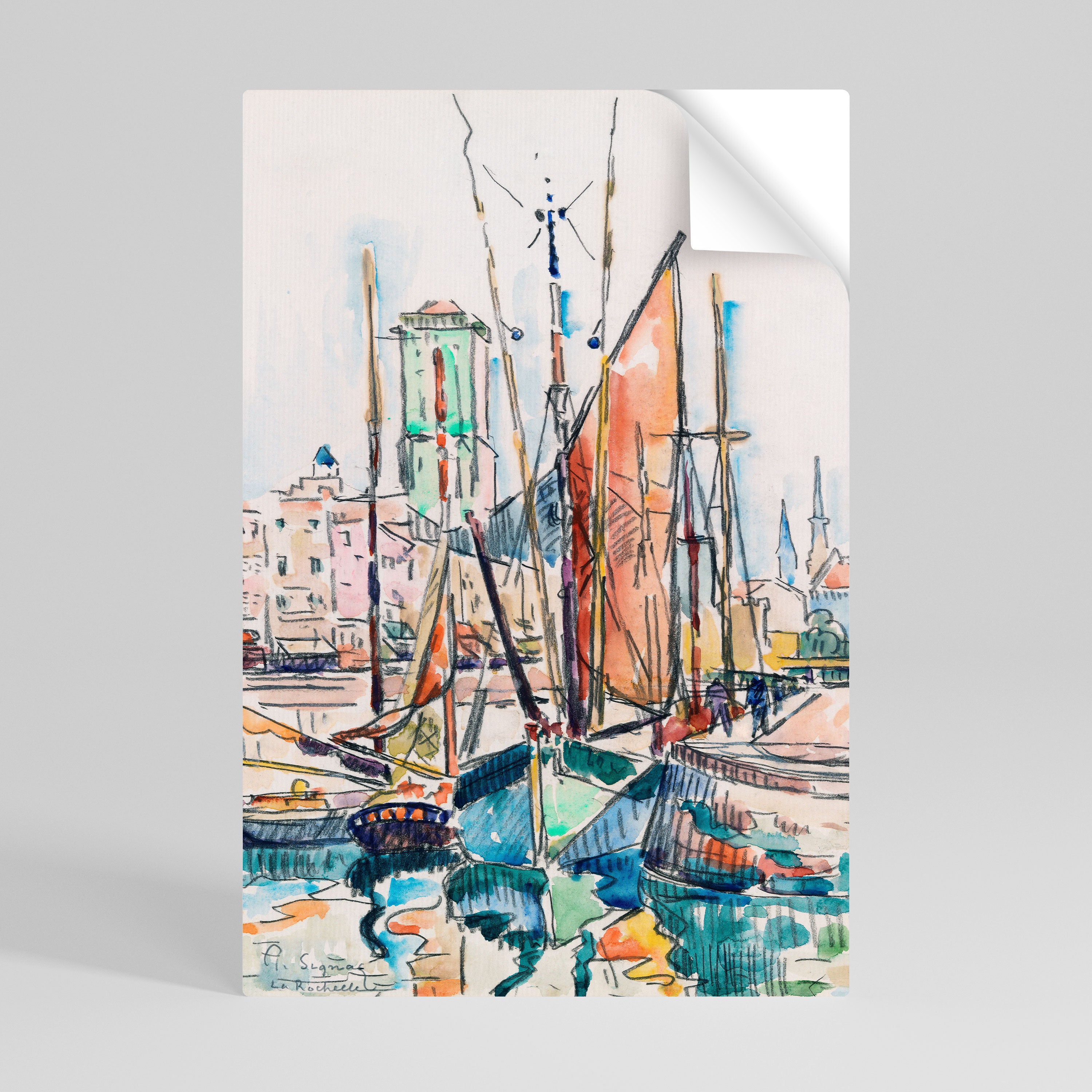 LA ROCHELLE Naklejka/Plakat pionowy