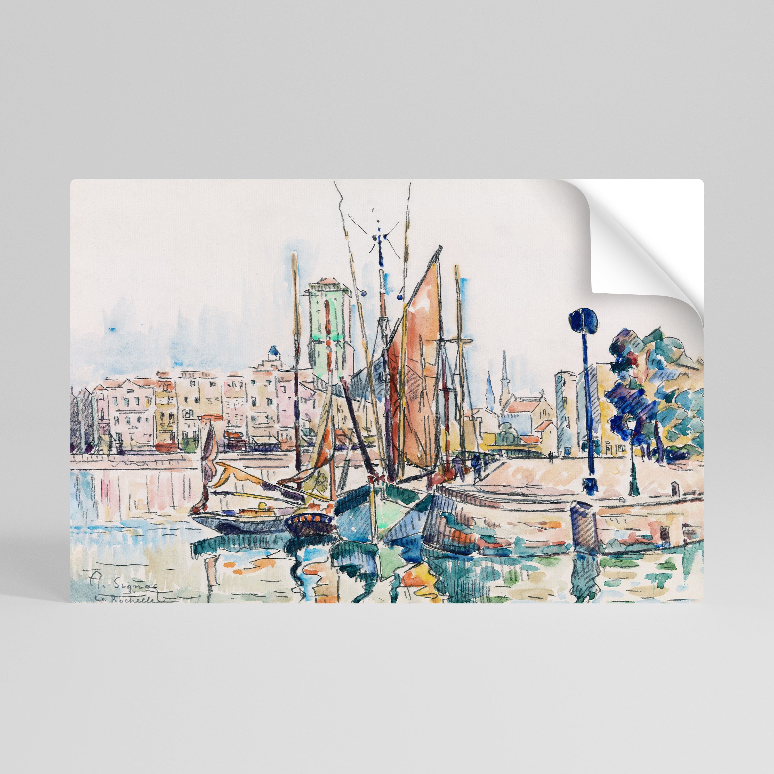 LA ROCHELLE Naklejka/Plakat poziomy