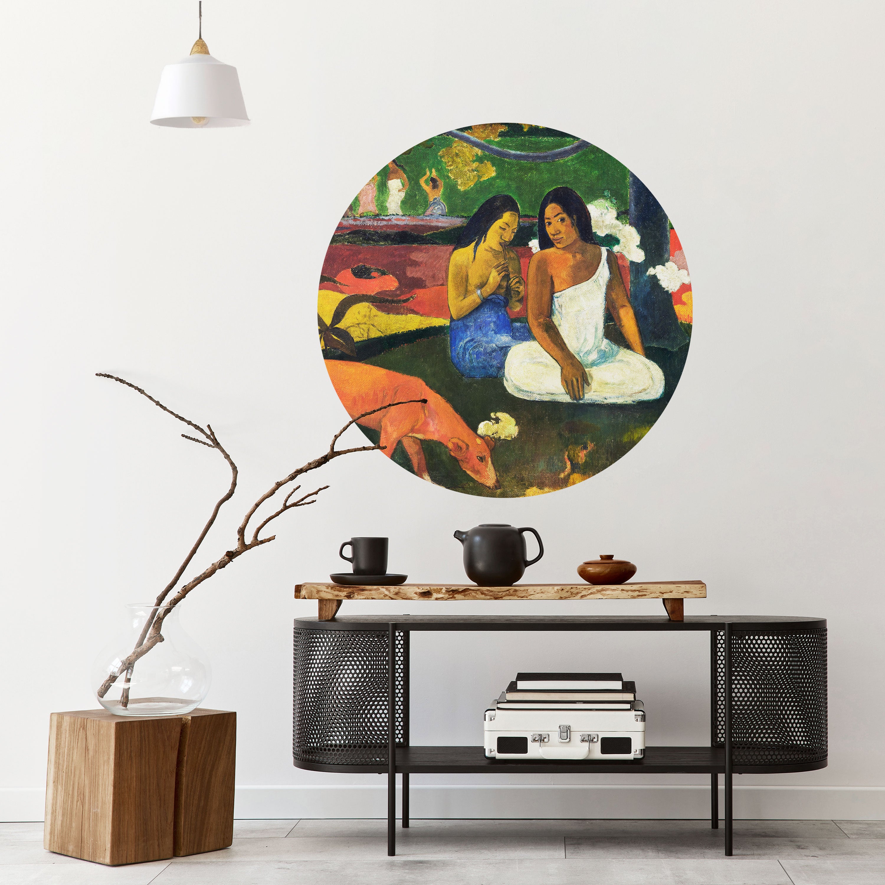 AREAREA BY GAUGUIN Naklejka okrągła