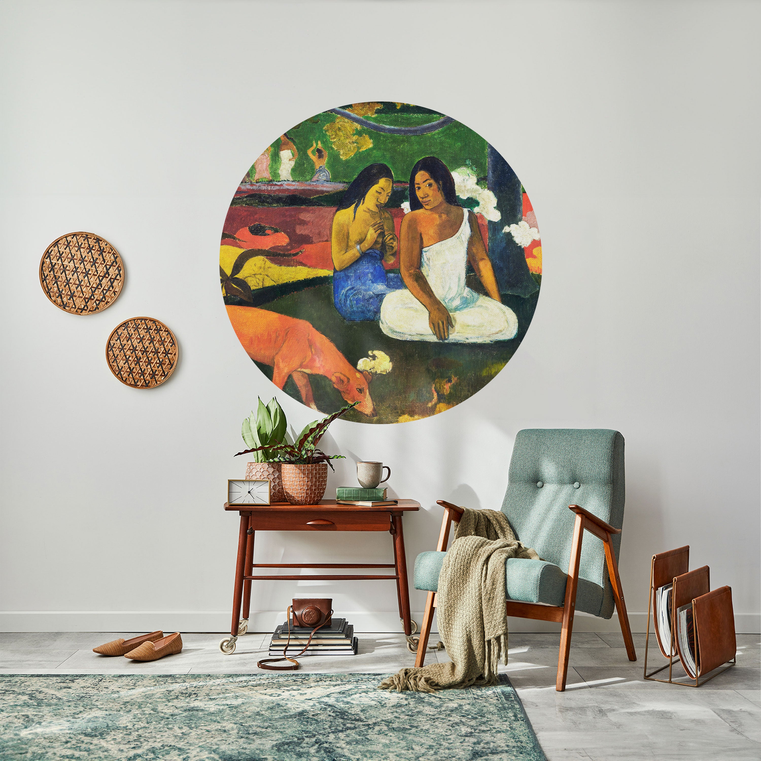 AREAREA BY GAUGUIN Naklejka okrągła