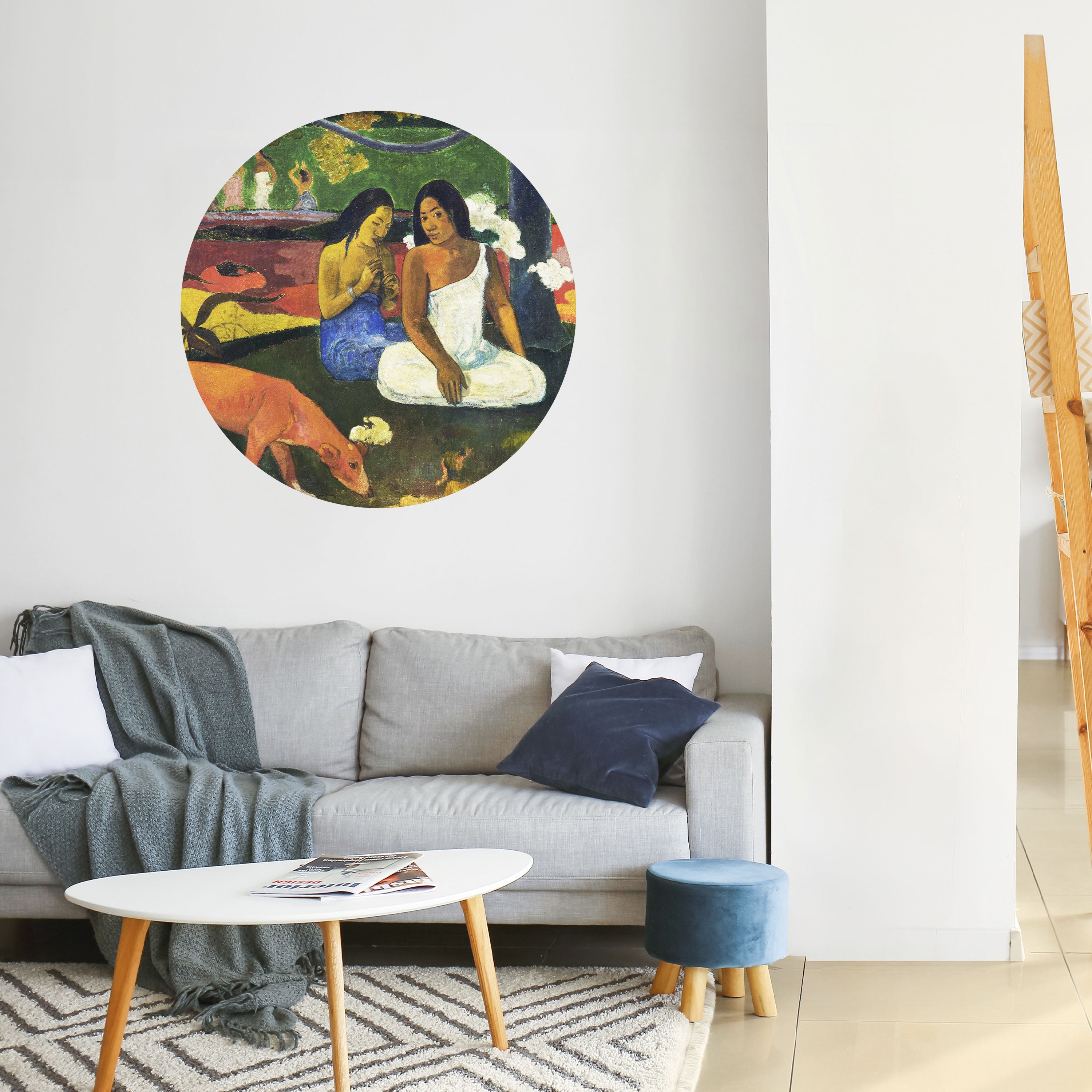 AREAREA BY GAUGUIN Naklejka okrągła