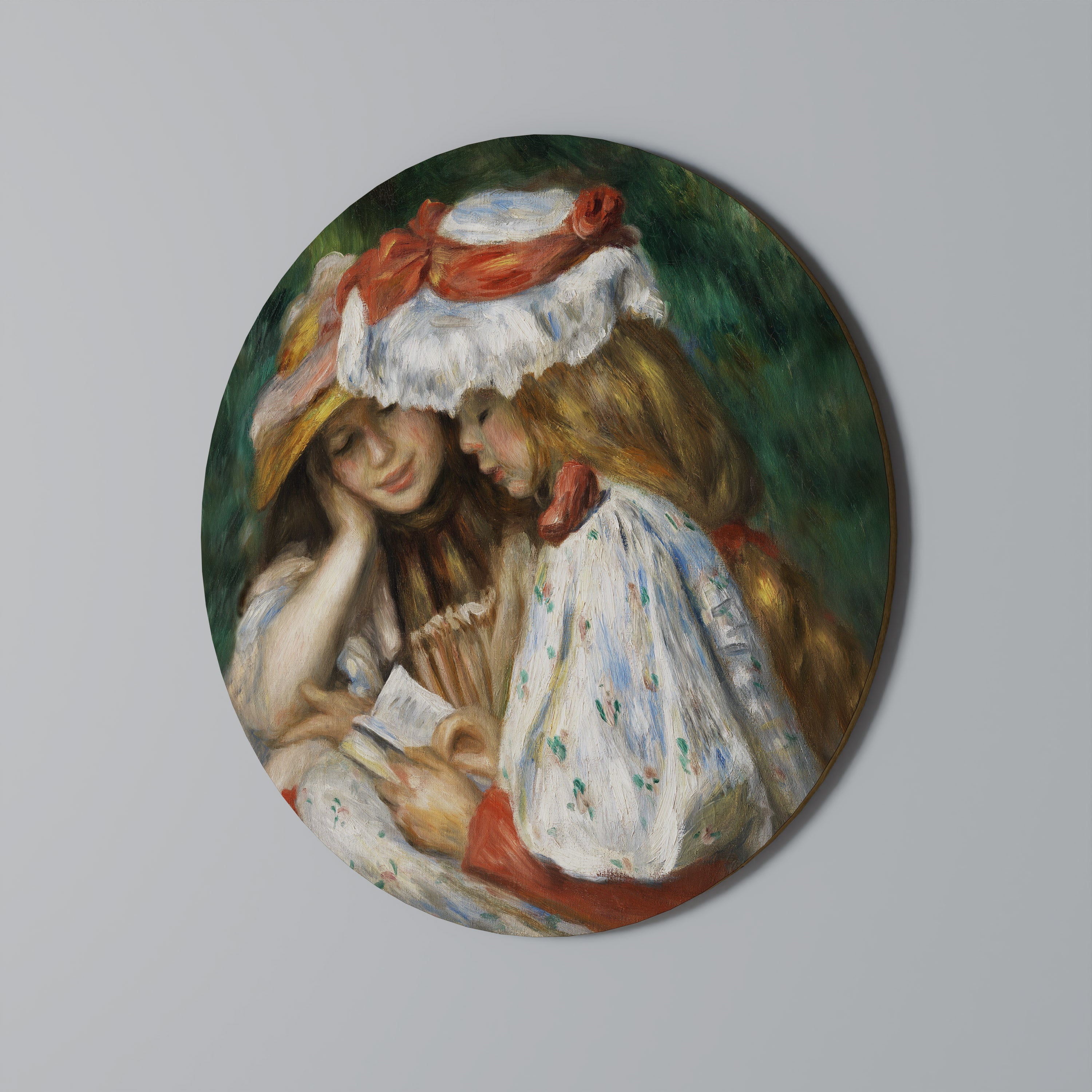 MUSE OF YOUTHFUL DREAMS Obraz okrągły