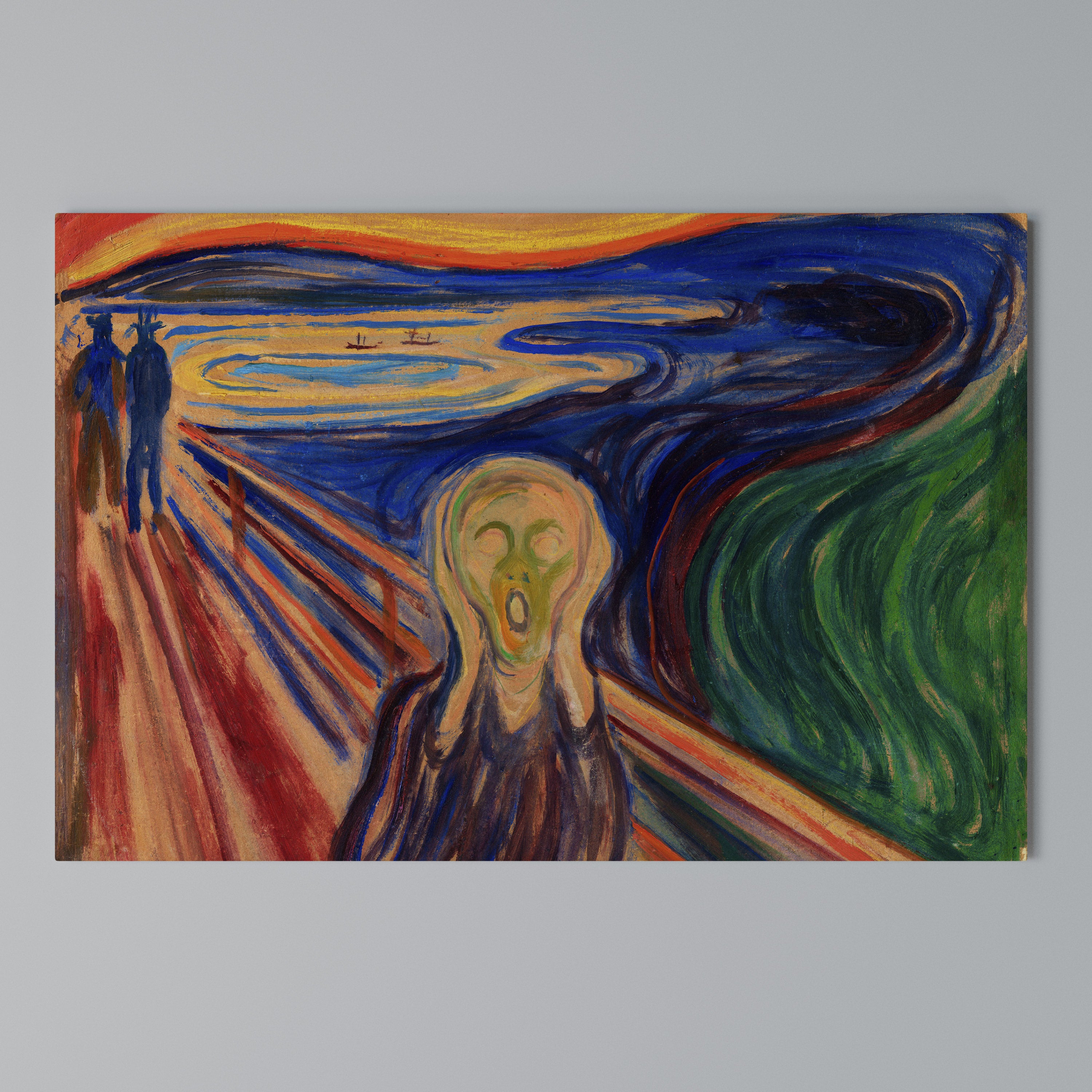 THE SCREAM Poziomy obraz na płótnie