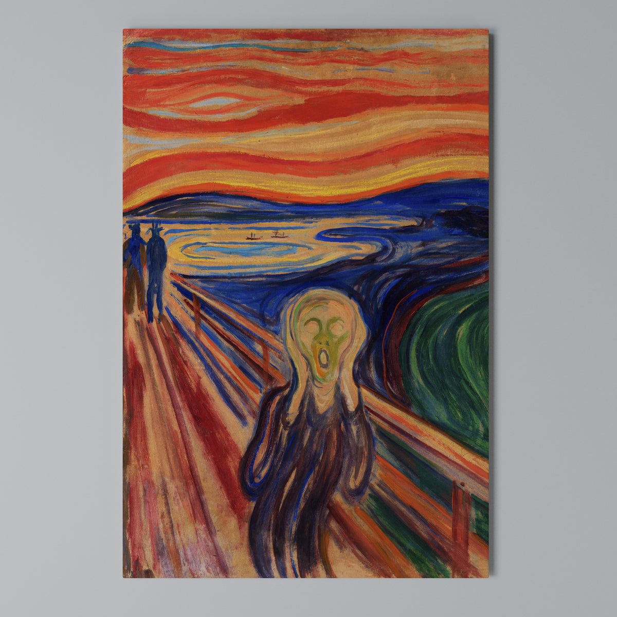 THE SCREAM Pionowy obraz na płótnie
