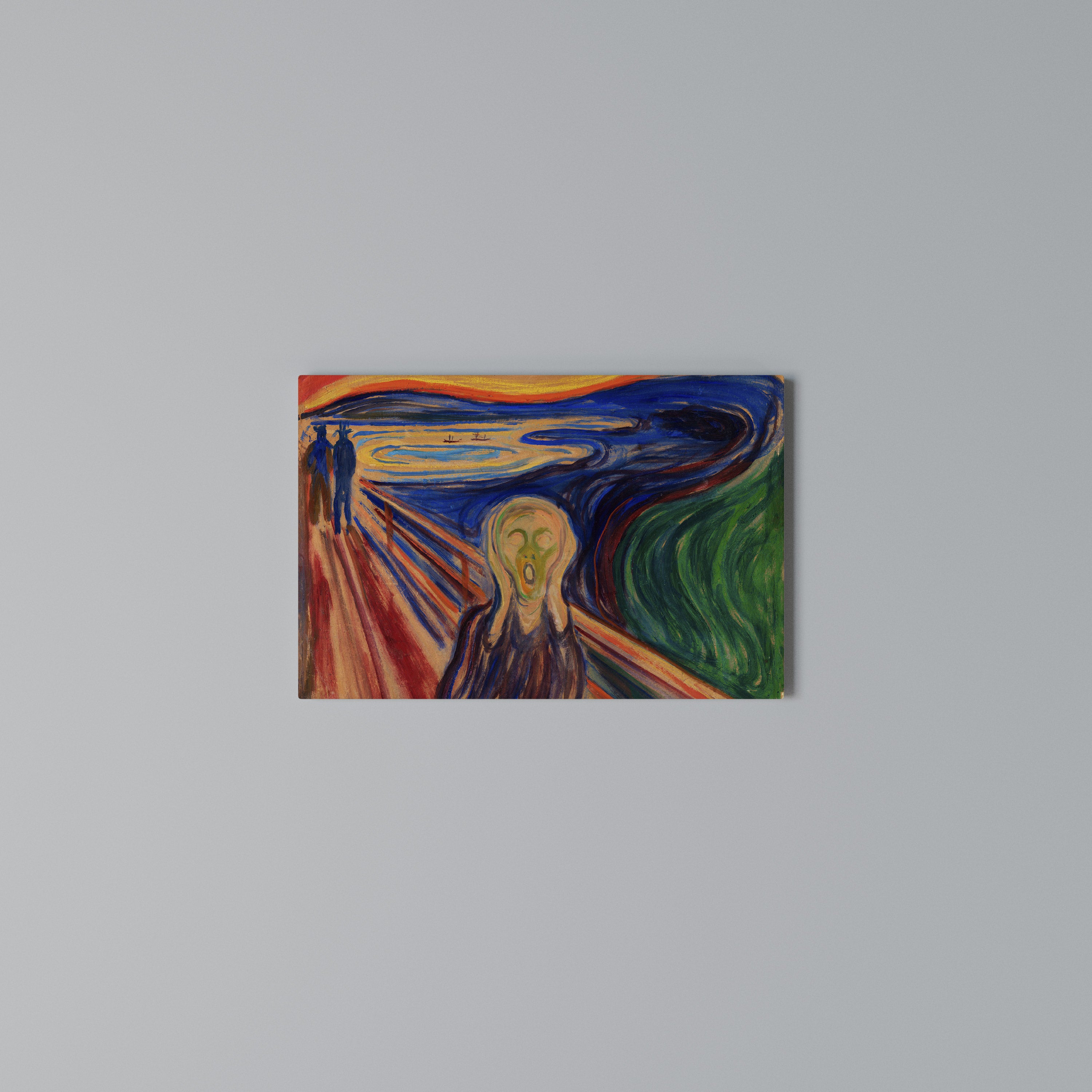 THE SCREAM Poziomy obraz na płótnie