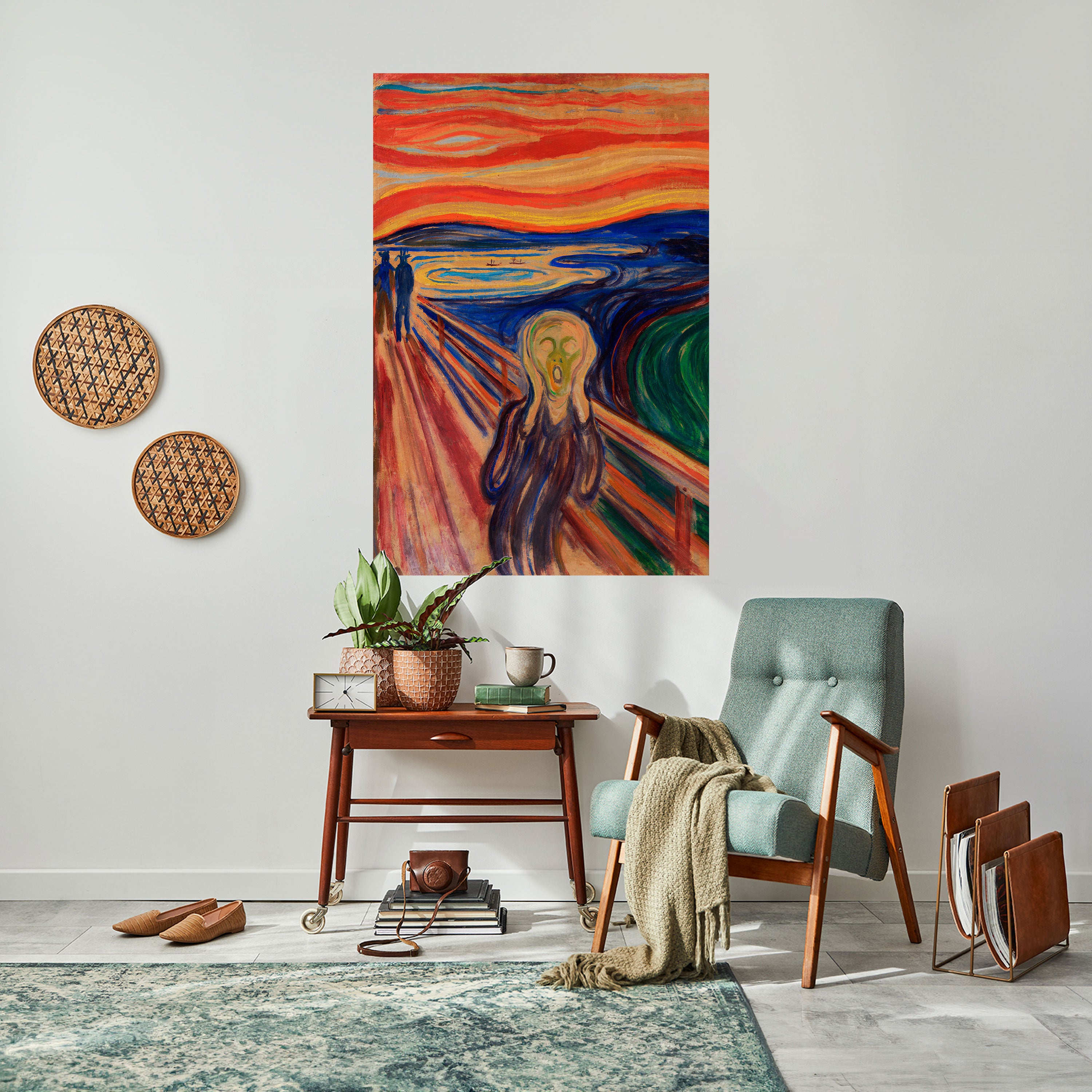 THE SCREAM Naklejka/Plakat pionowy