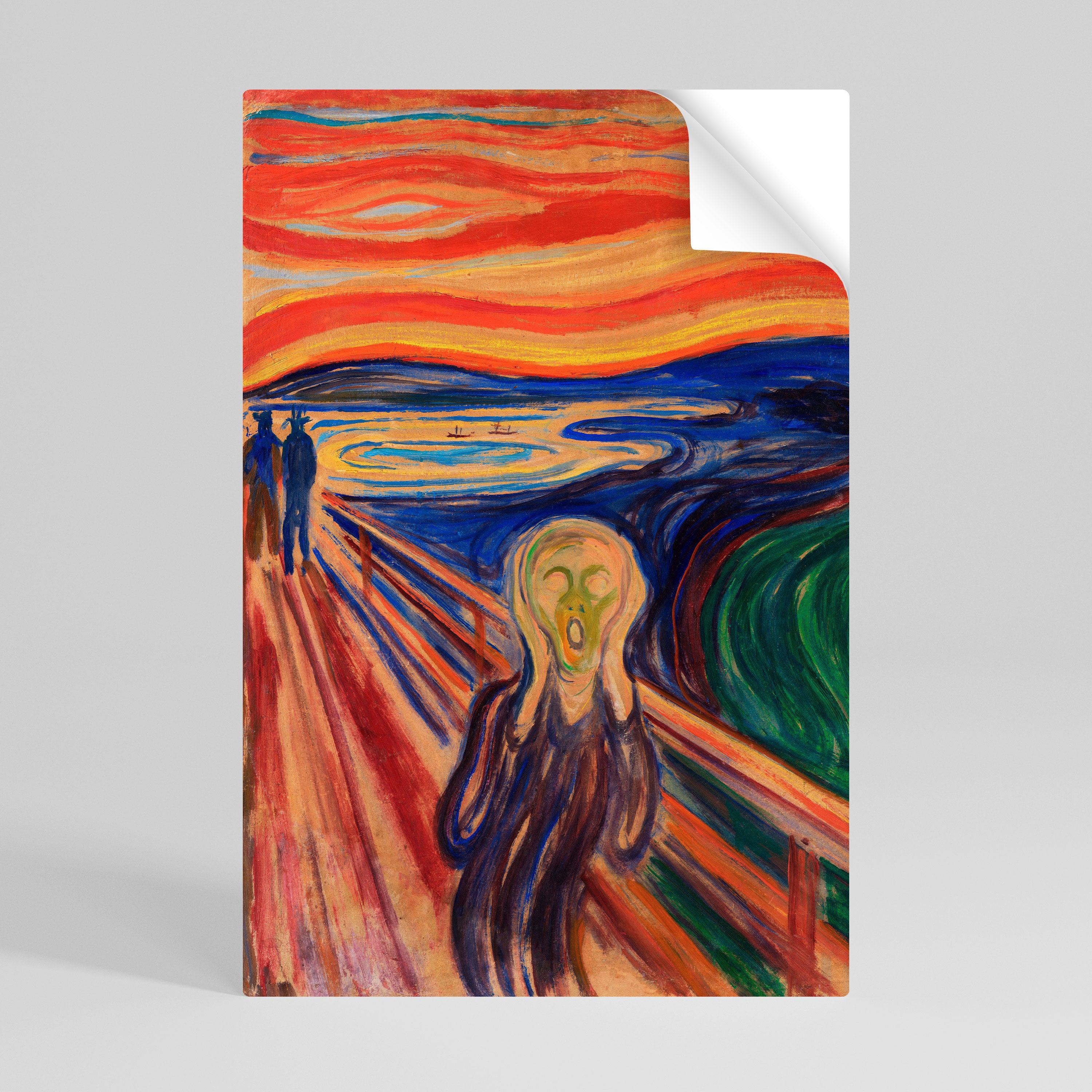 THE SCREAM Naklejka/Plakat pionowy