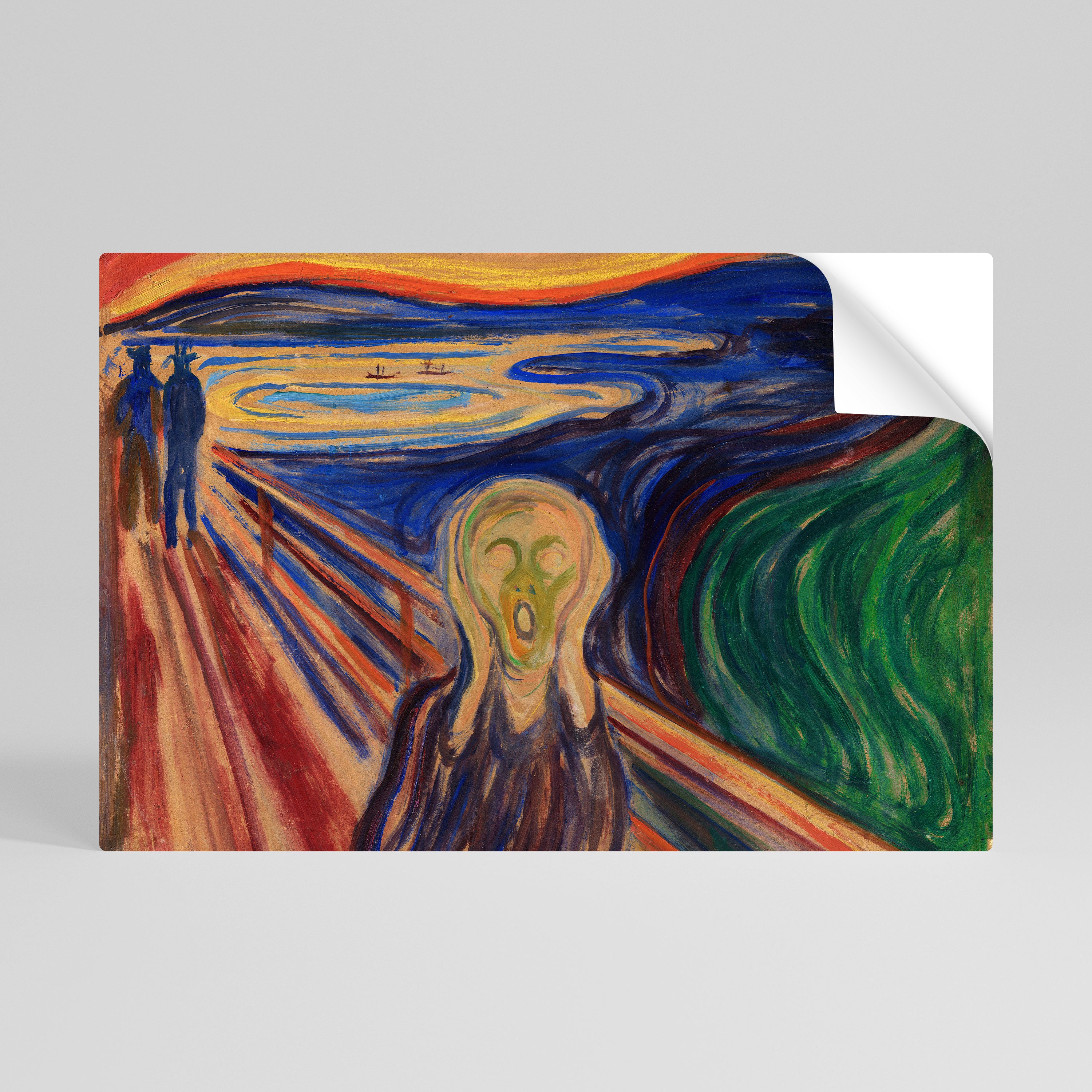 THE SCREAM Naklejka/Plakat poziomy