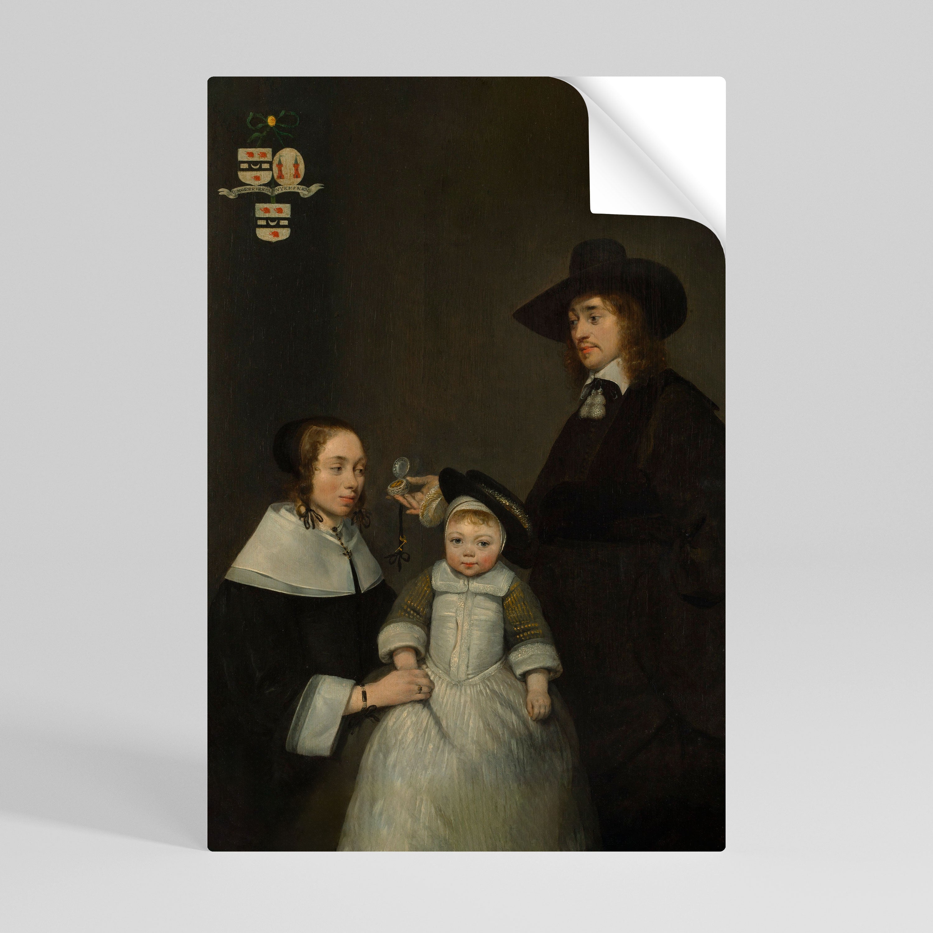 CHERISHED MOMENTS EMBRACED Naklejka/Plakat pionowy