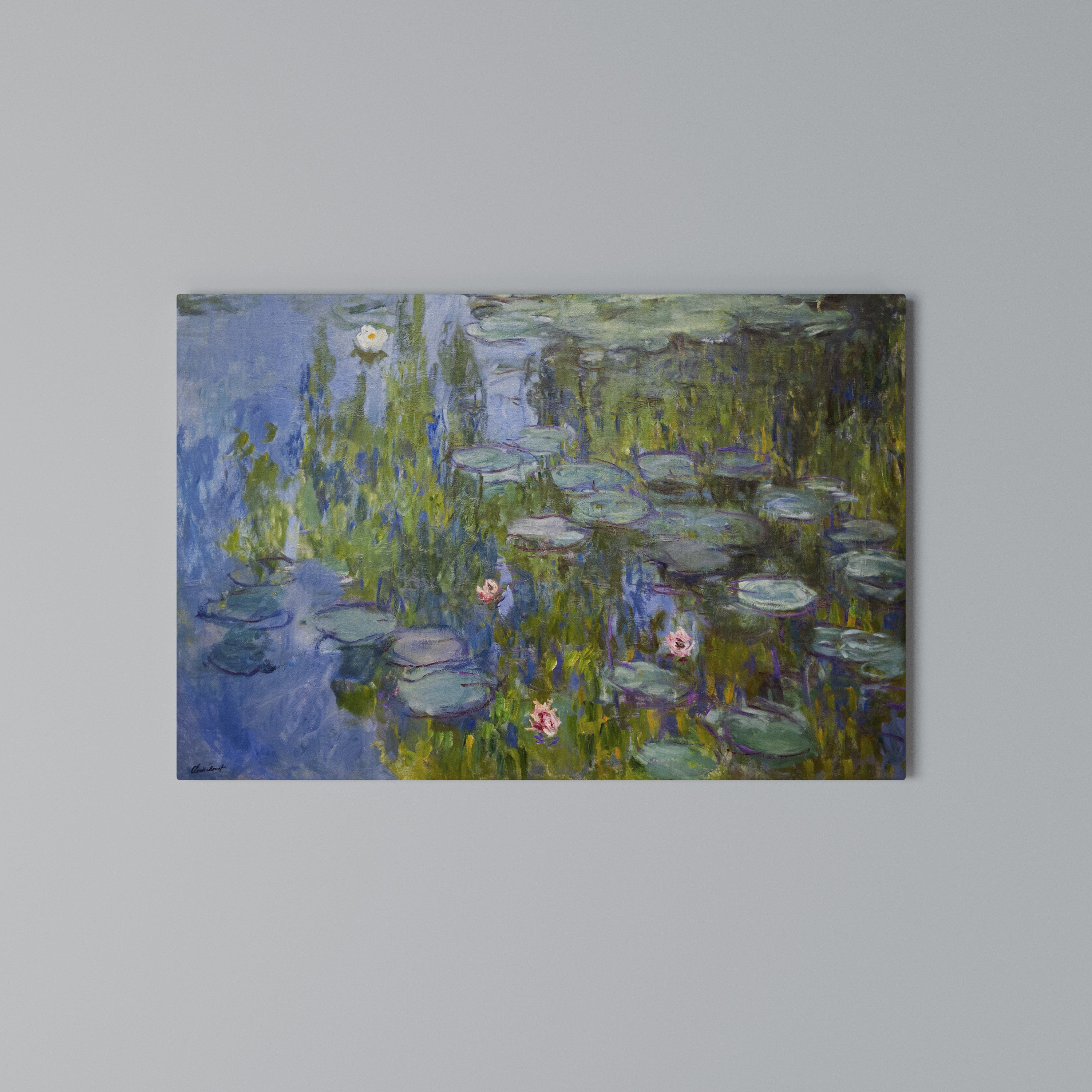 WATER LILIES Poziomy obraz na płótnie