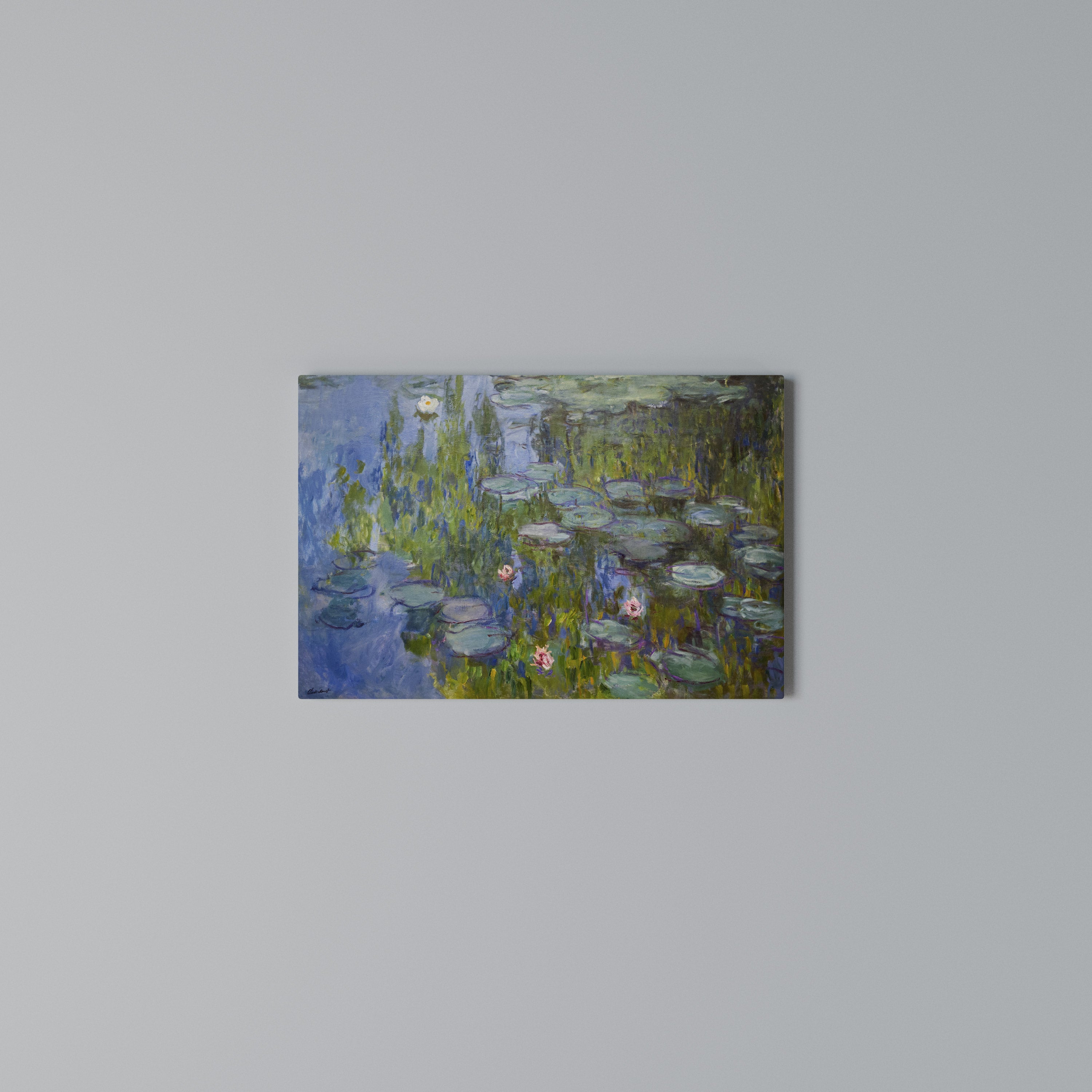 WATER LILIES Poziomy obraz na płótnie