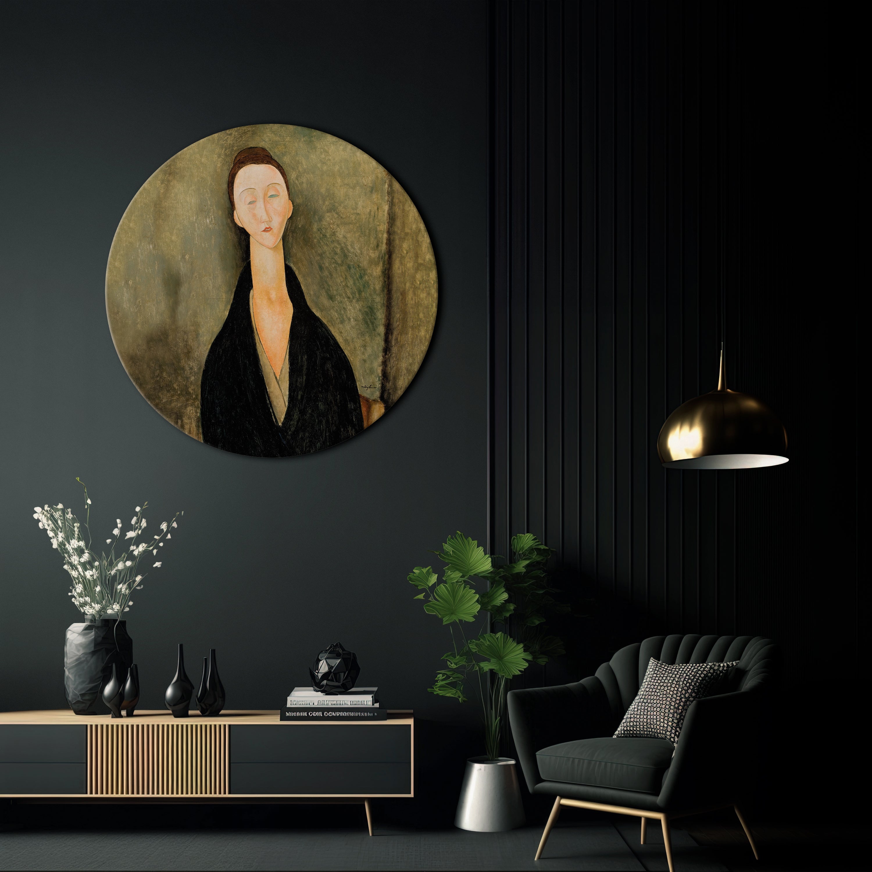 AMEDEO MODIGLIANI Obraz okrągły