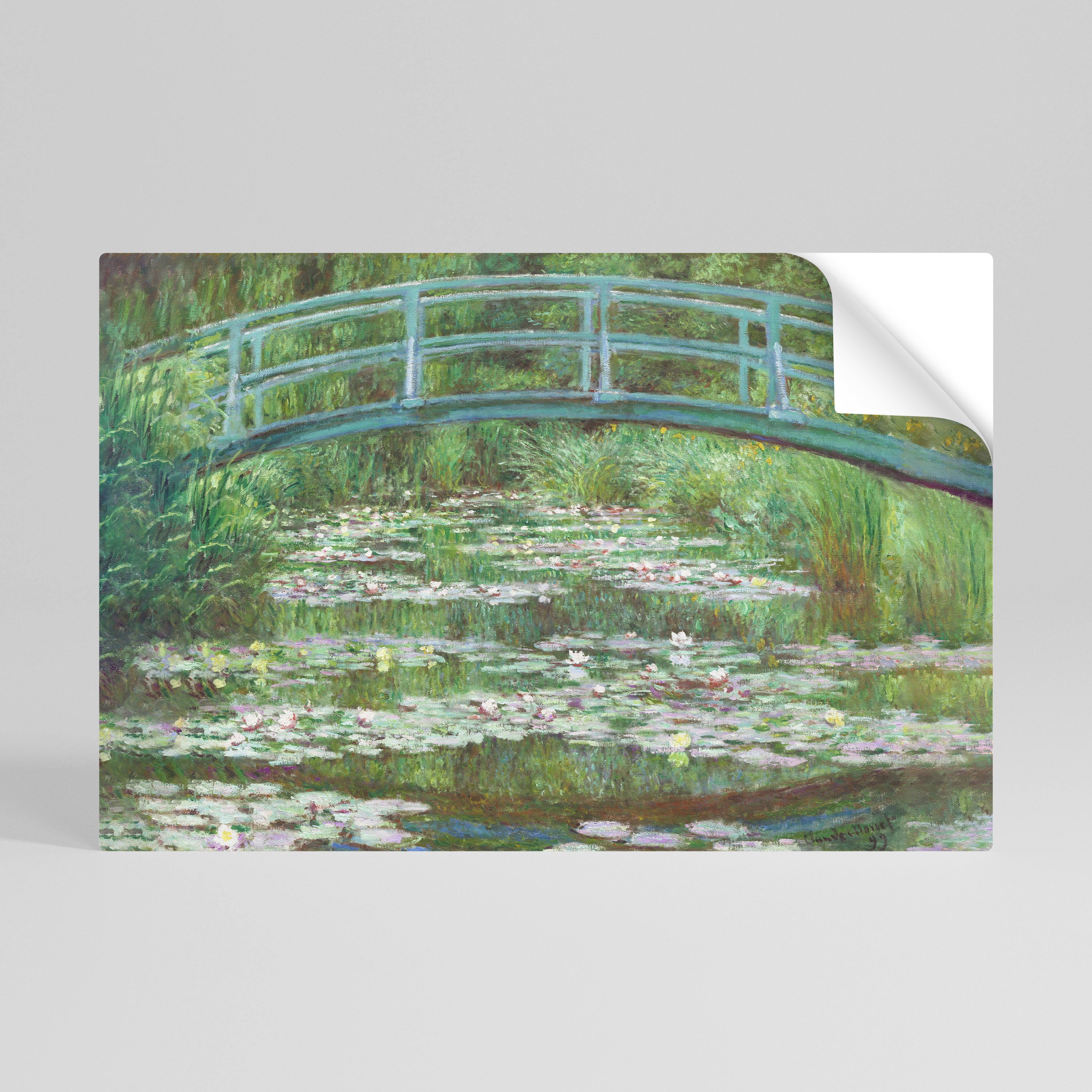 JAPANESE FOOTBRIDGE Naklejka/Plakat poziomy