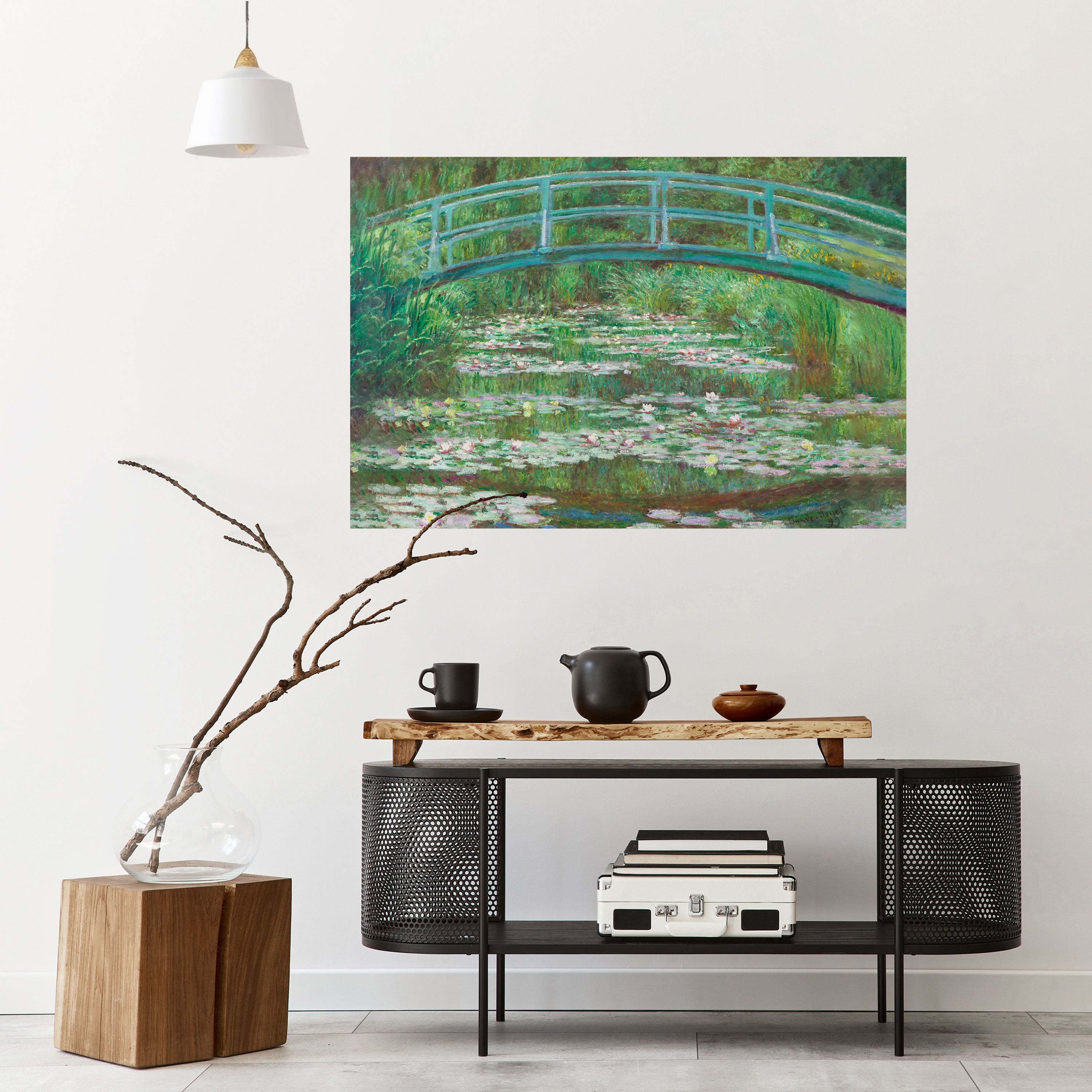 JAPANESE FOOTBRIDGE Naklejka/Plakat poziomy