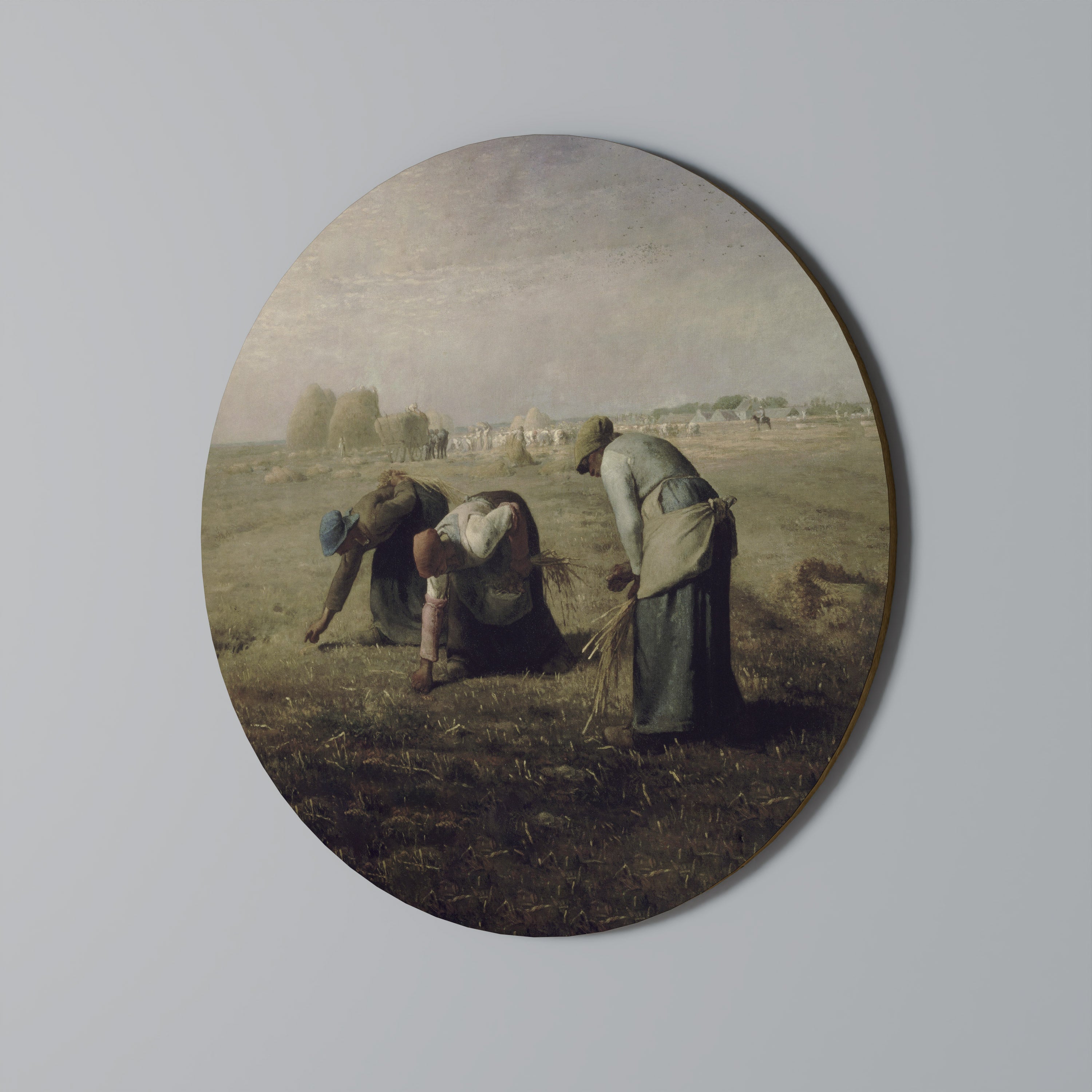 THE GLEANERS Obraz okrągły