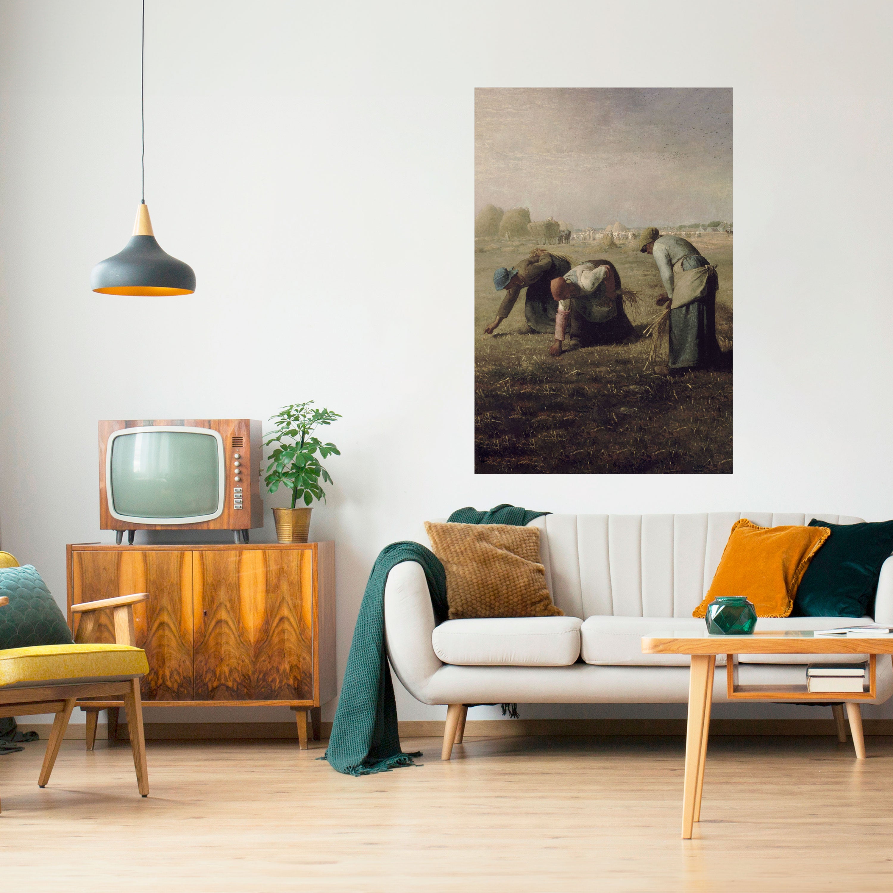 THE GLEANERS Naklejka/Plakat pionowy
