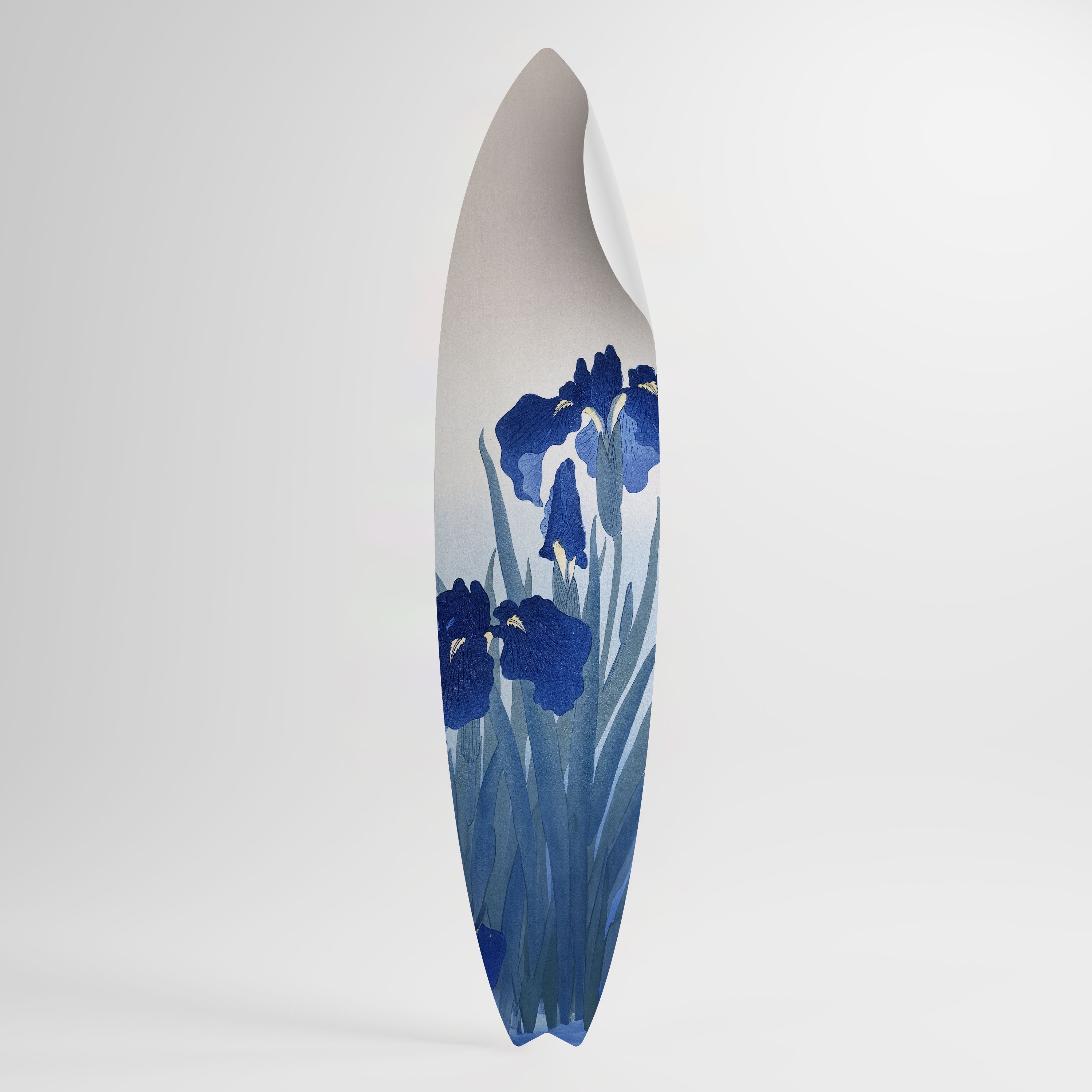 BLUE FLORAL RIDE Naklejka - deska surfingowa