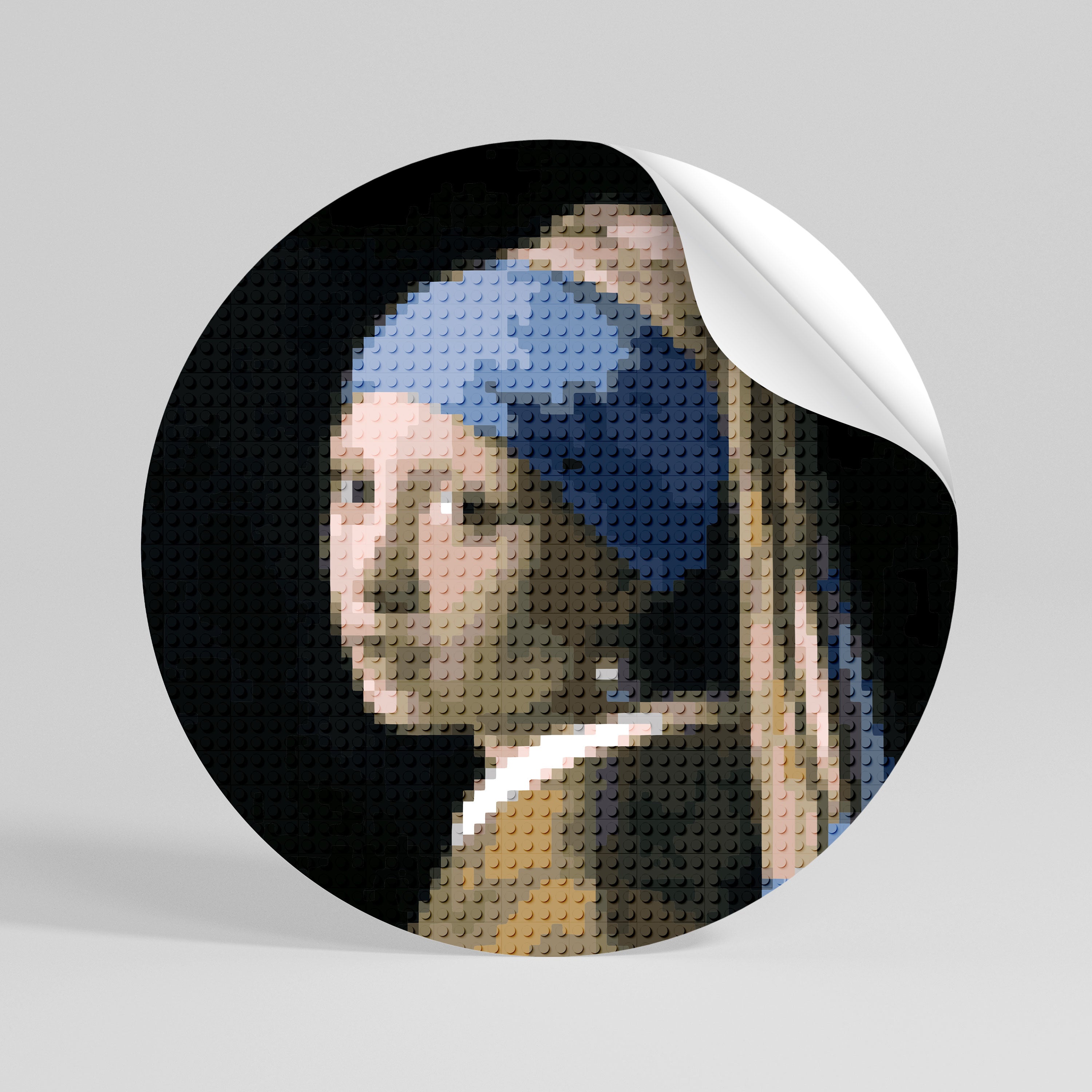 STRUCTURAL MASTERPIECE Naklejka okrągła